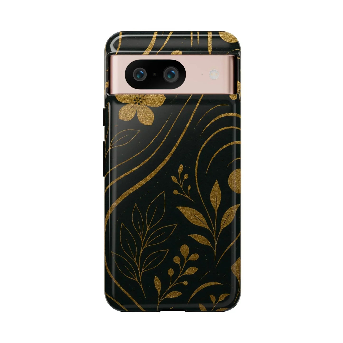 Foil Frenzy Abstract Gold Pattern Phone Case for Samsung Galaxy and Google Pixel - KarArmDesign