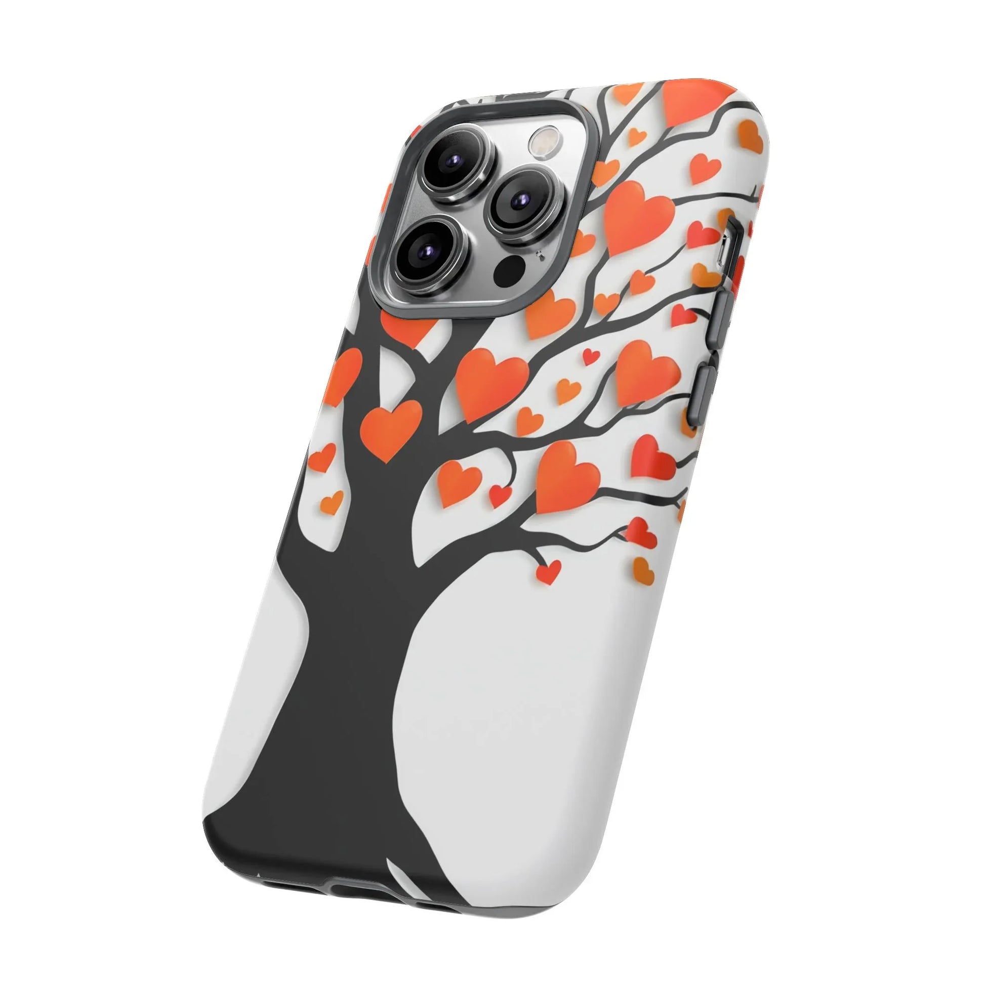 Heart Design Phone Case for iPhone 11–17 and Galaxy S20–S25 - KARARMDESIGN