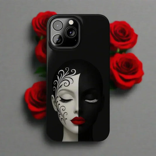 Artistic Head Design Phone Case for iPhone 7-16 Models - KarArmDesign