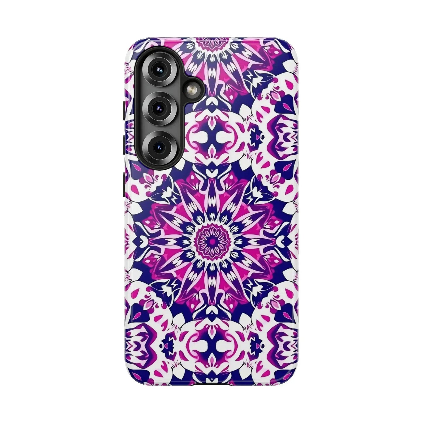 Vibrant Mandala Phone Case – Artistic Protection for iPhone & Galaxy - KarArmDesign