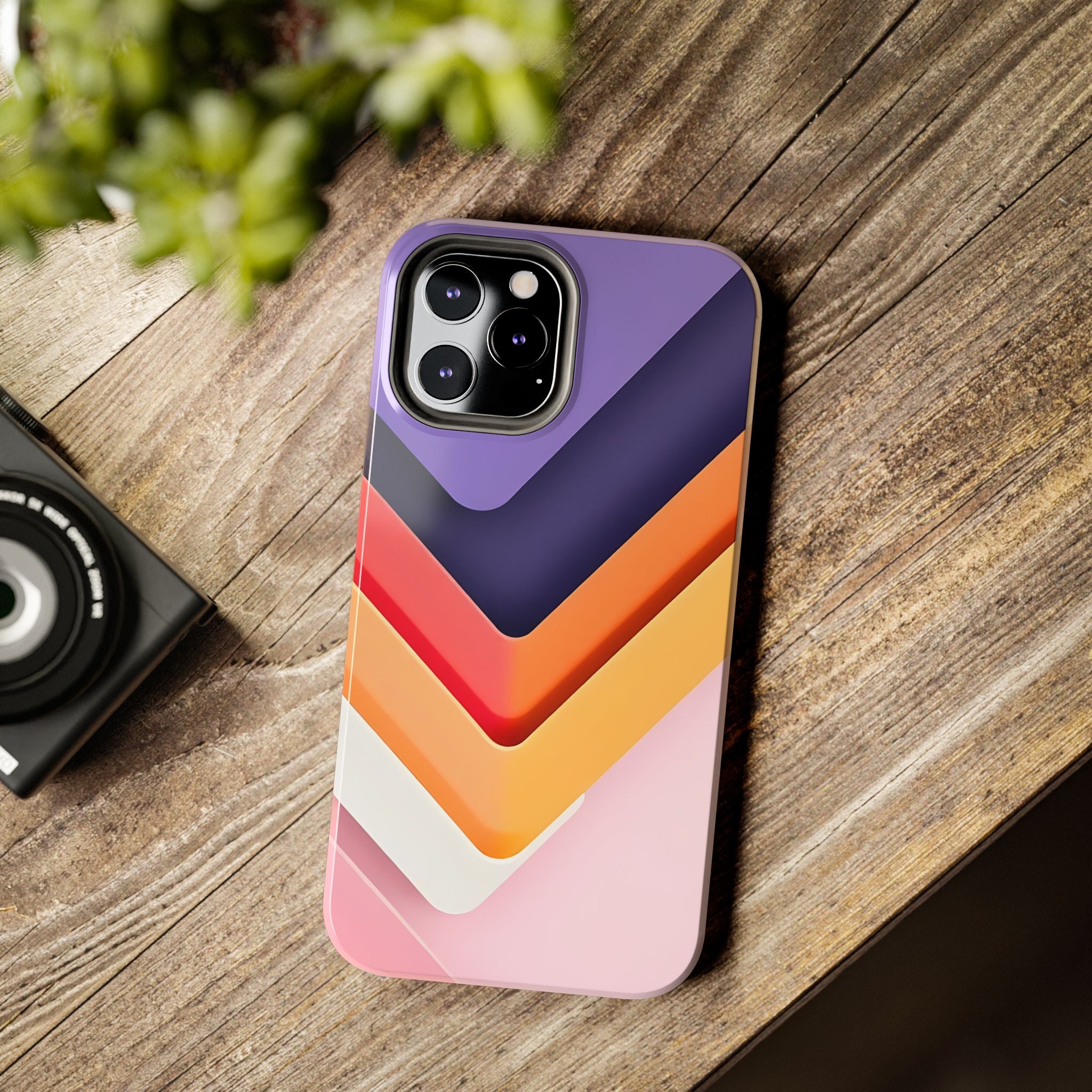 Geometric Chevron Tough Case for iPhone & Samsung Galaxy