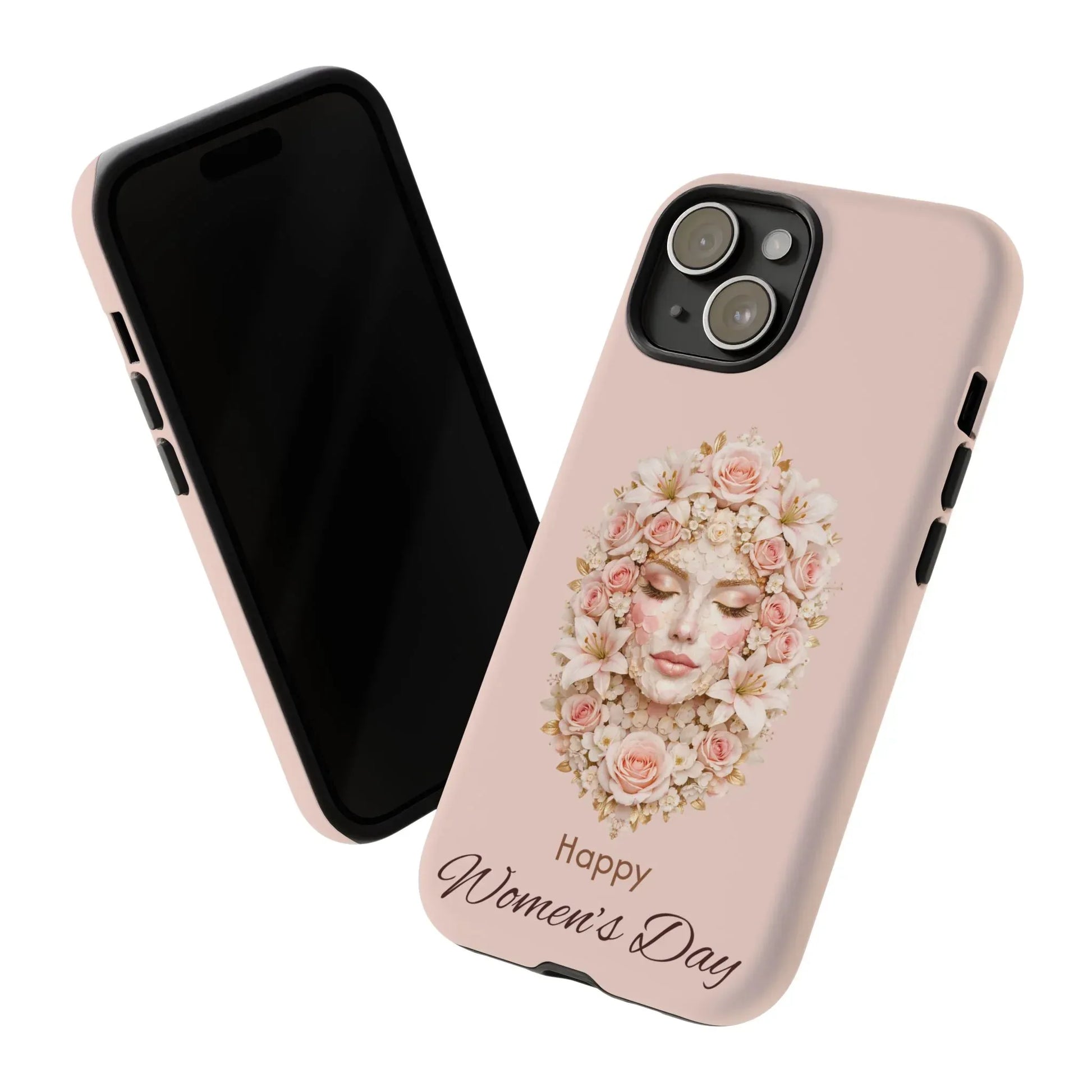 She Blooms Phone Case for iPhone 8-17 - KARARMDESIGN