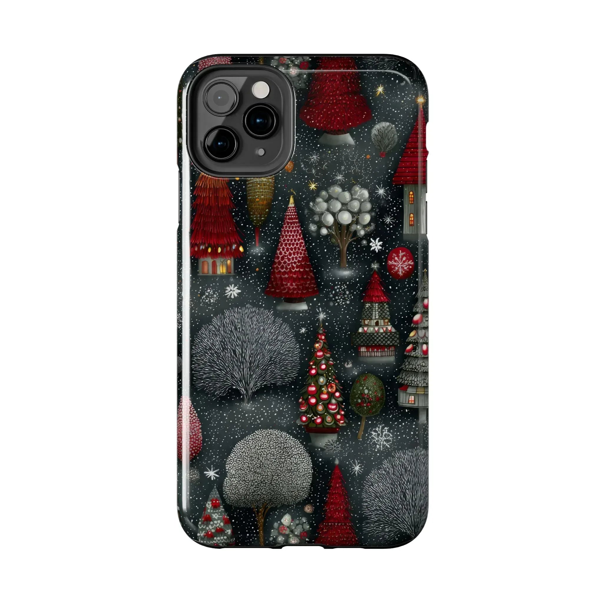 Frosted Fir Magic Phone Case for iPhone 11-17 - KARARMDESIGN