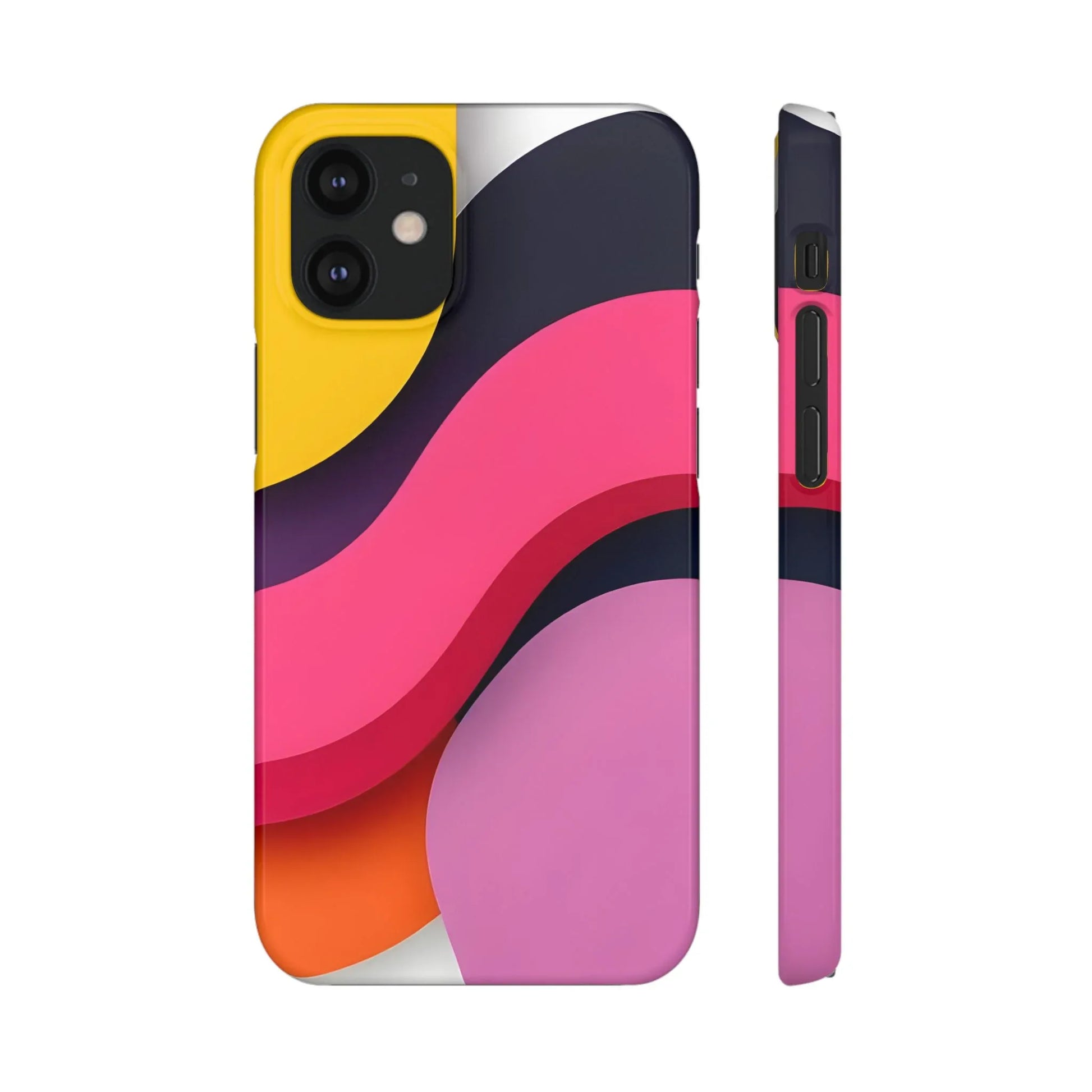 Abstract Phone Case for iPhone 11-17 and Galaxy S20-S25 - KARARMDESIGN