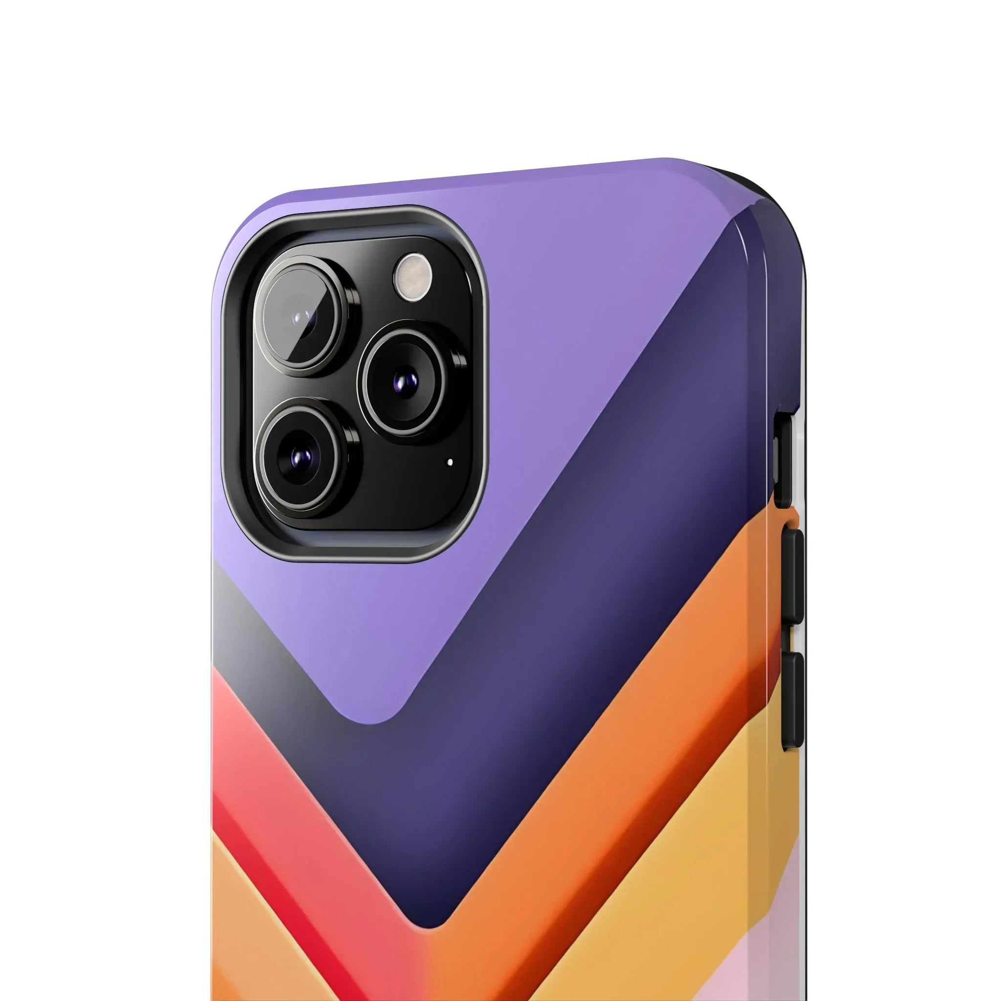 Vibrant Geometric Chevron Phone Case for iPhone and Galaxy - KARARMDESIGN