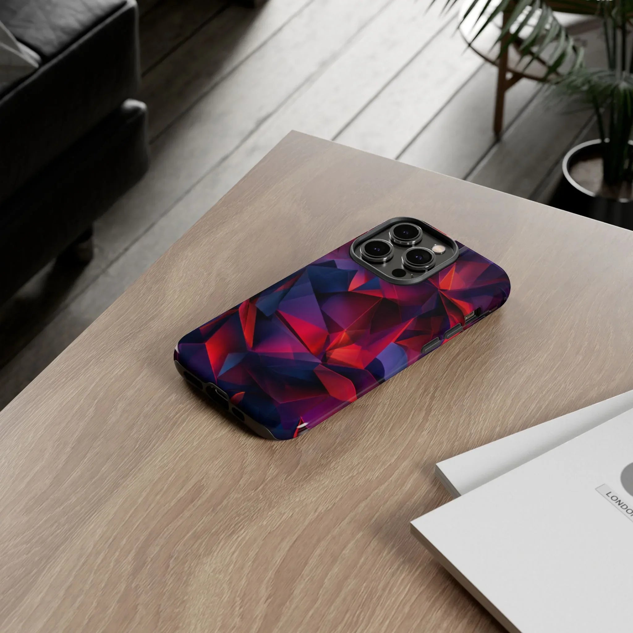 Crystalline Prism Phone Case for iPhone 8-17 and Google Pixel up to 9 - KARARMDESIGN