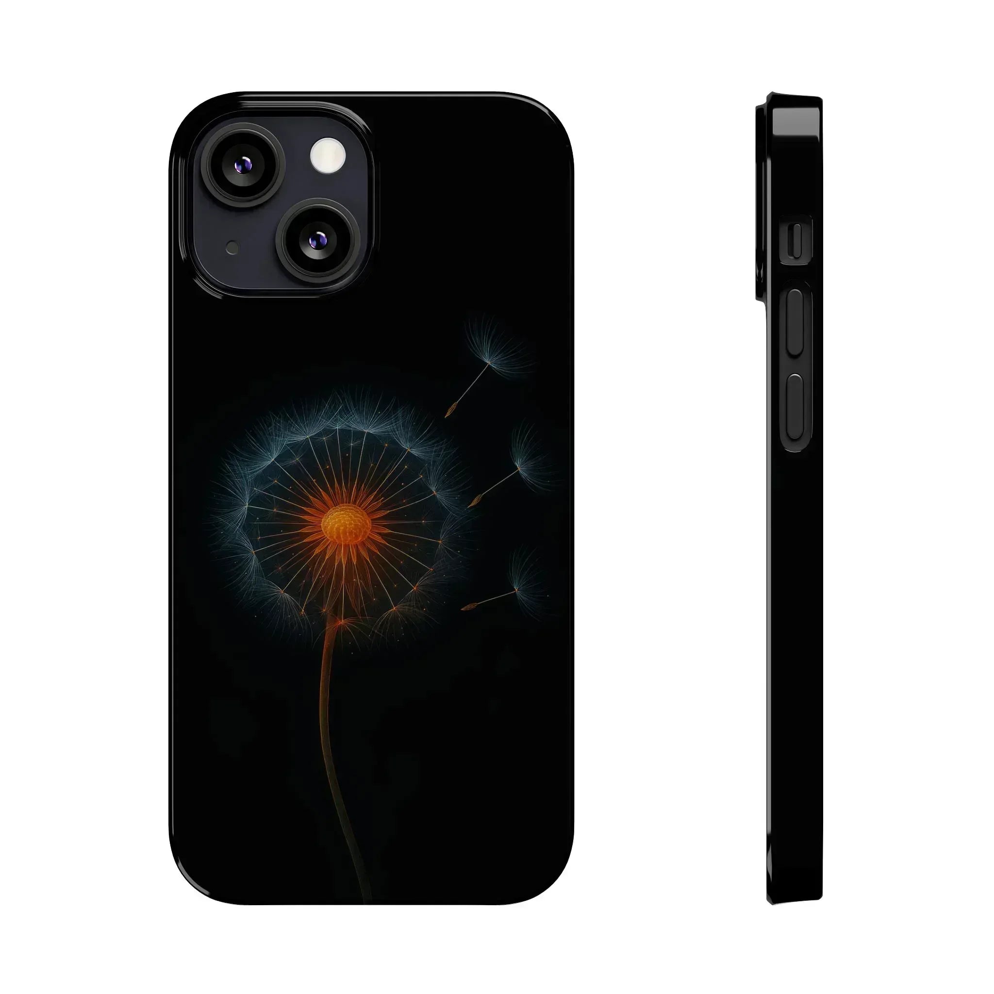 Glowing Dandelion Phone Case for iPhone 11-16 - KARARMDESIGN
