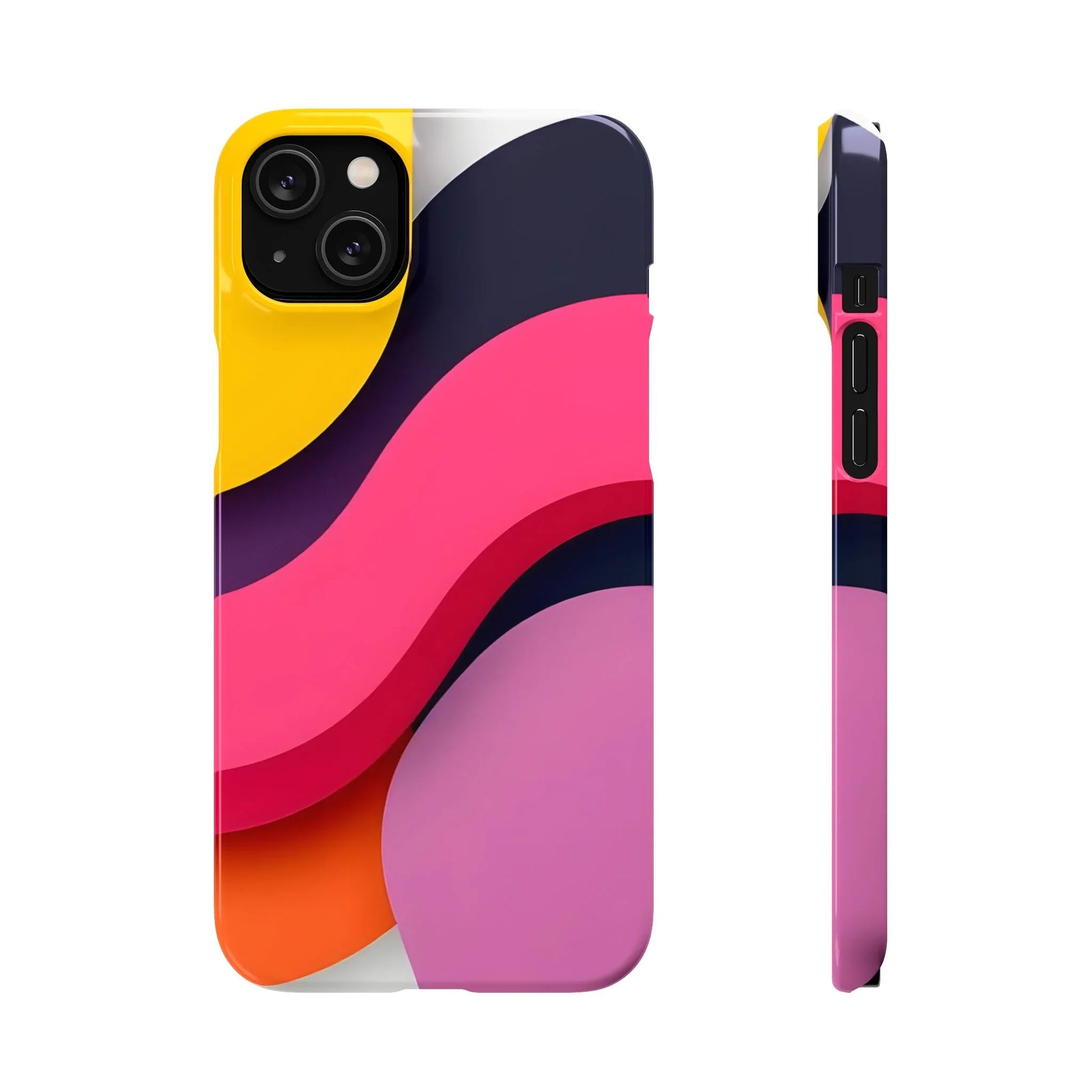 Abstract Phone Case for iPhone 11-17 and Galaxy S20-S25 - KARARMDESIGN