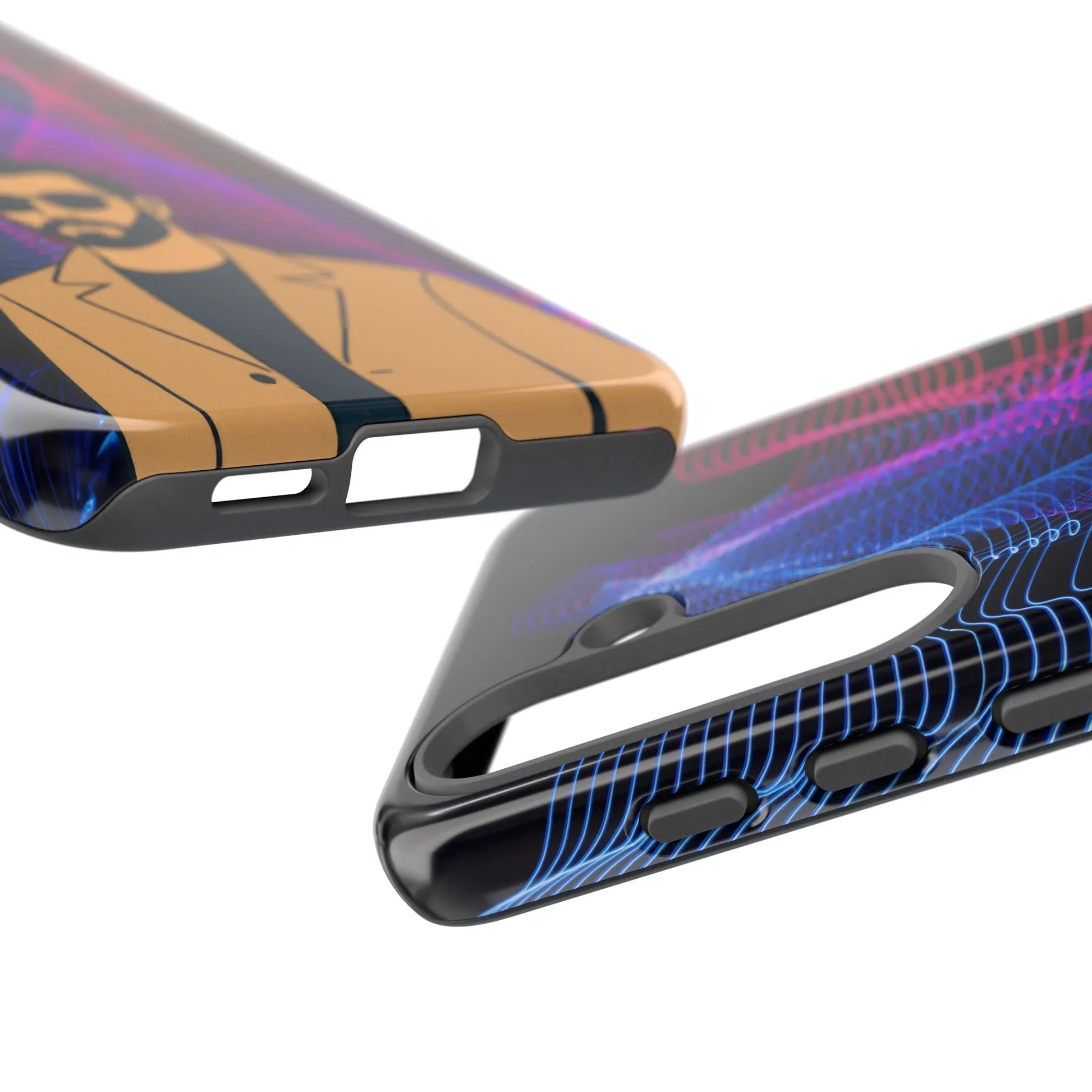 Bearded Style Phone Case for iPhone 11-17 and Galaxy S20-S25 - KARARMDESIGN