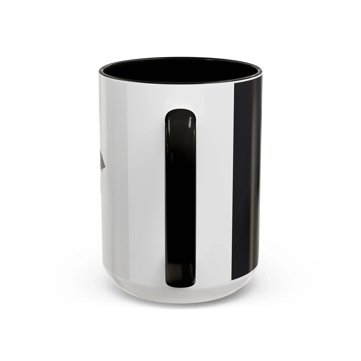 Floral Black & White Monochrome Ceramic Mug – 11oz & 15oz - KarArmDesign
