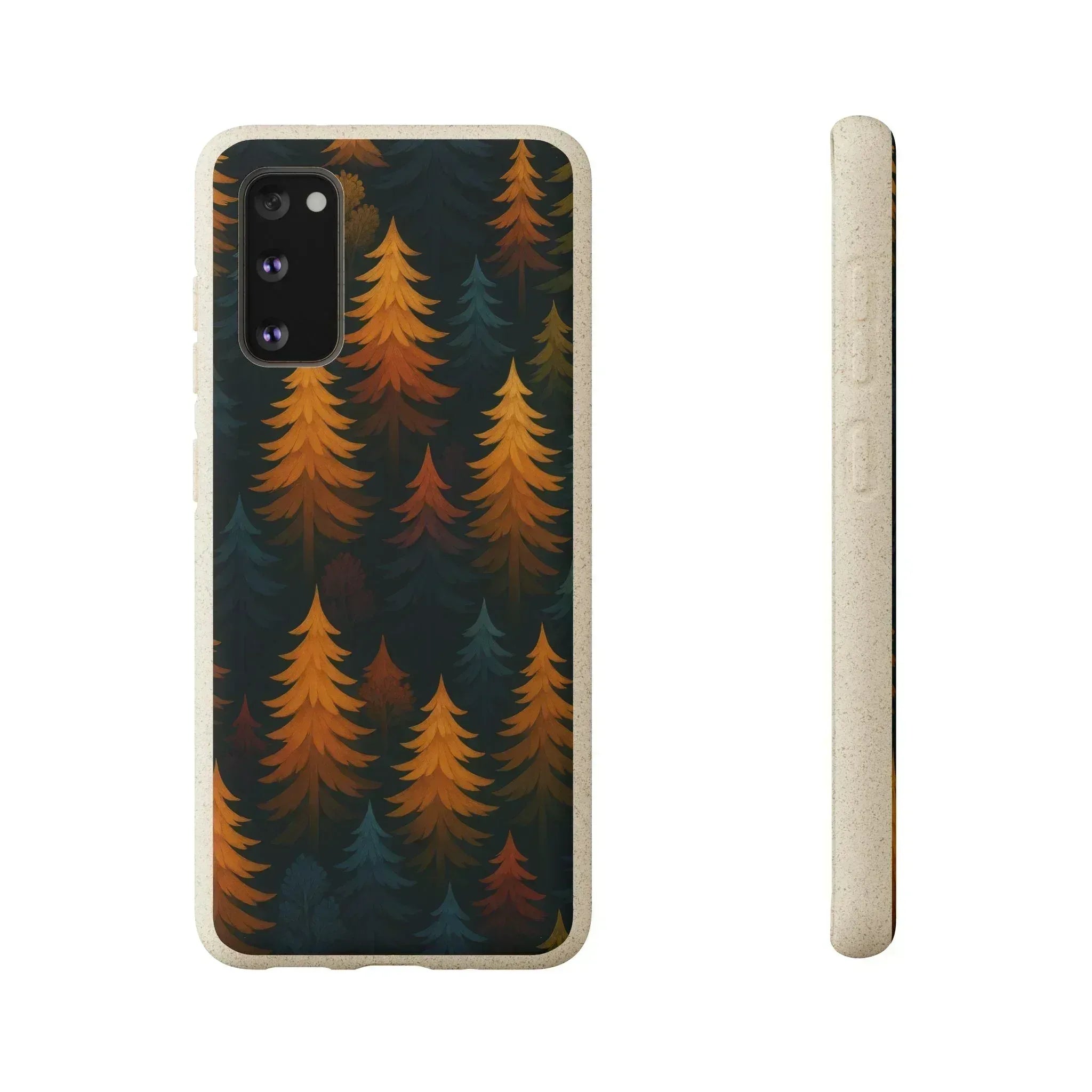 Eco Forest Biodegradable Phone Case for iPhone 11-16 and Galaxy S20-S22 - KARARMDESIGN