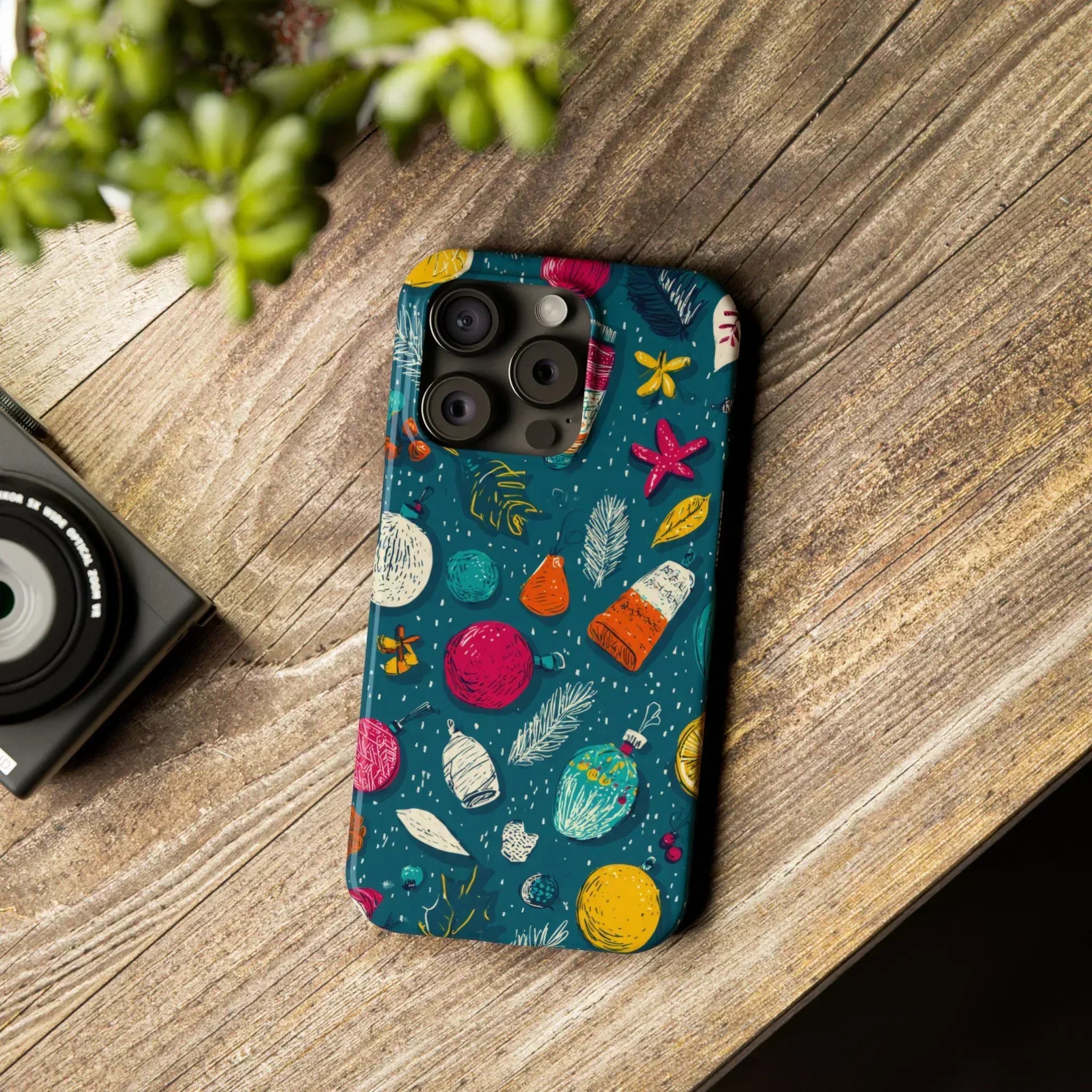 Winter Joy Phone Case for iPhone 11-17 - KARARMDESIGN