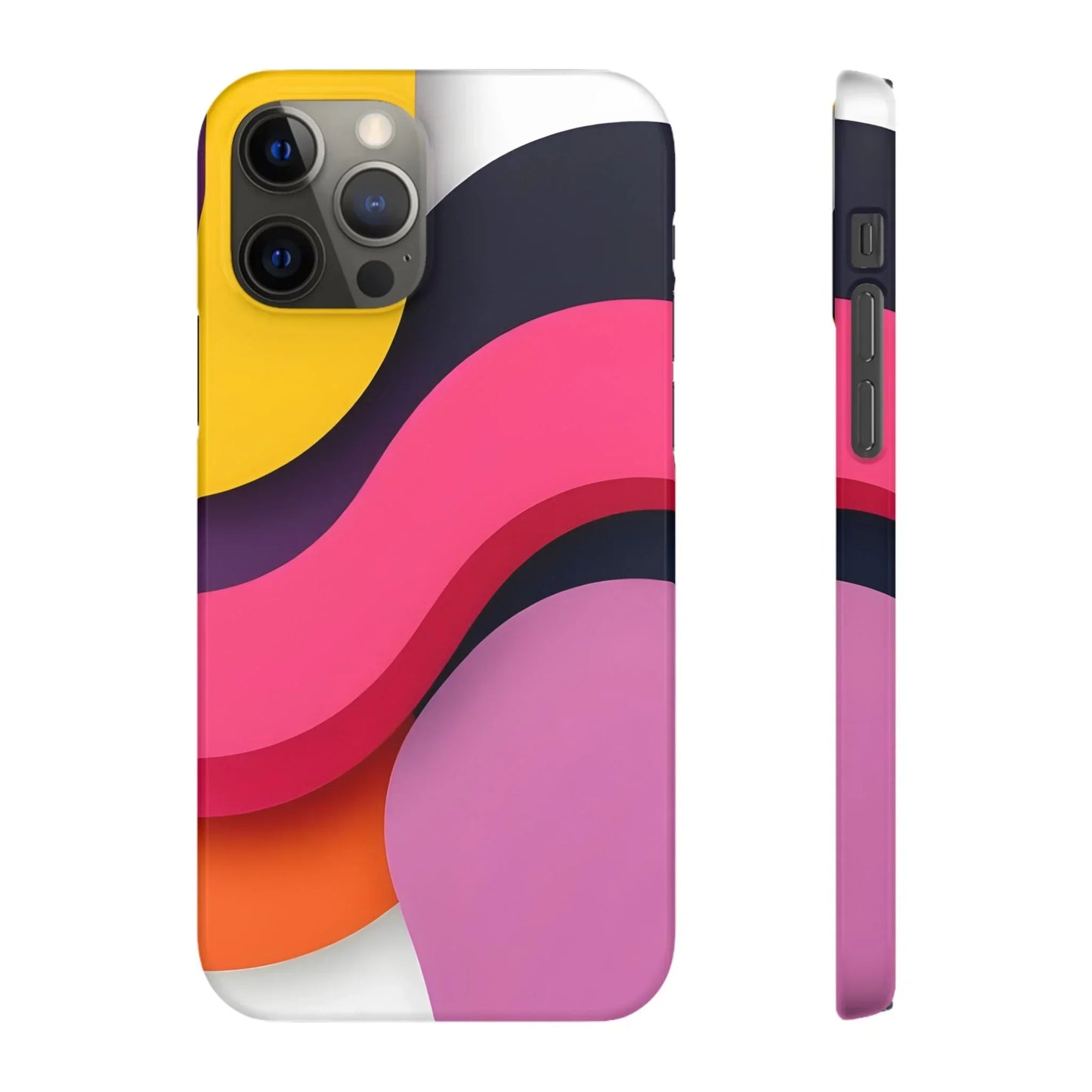 Abstract Phone Case for iPhone 7-16 and Samsung Galaxy S10-S25 Models - KarArmDesign