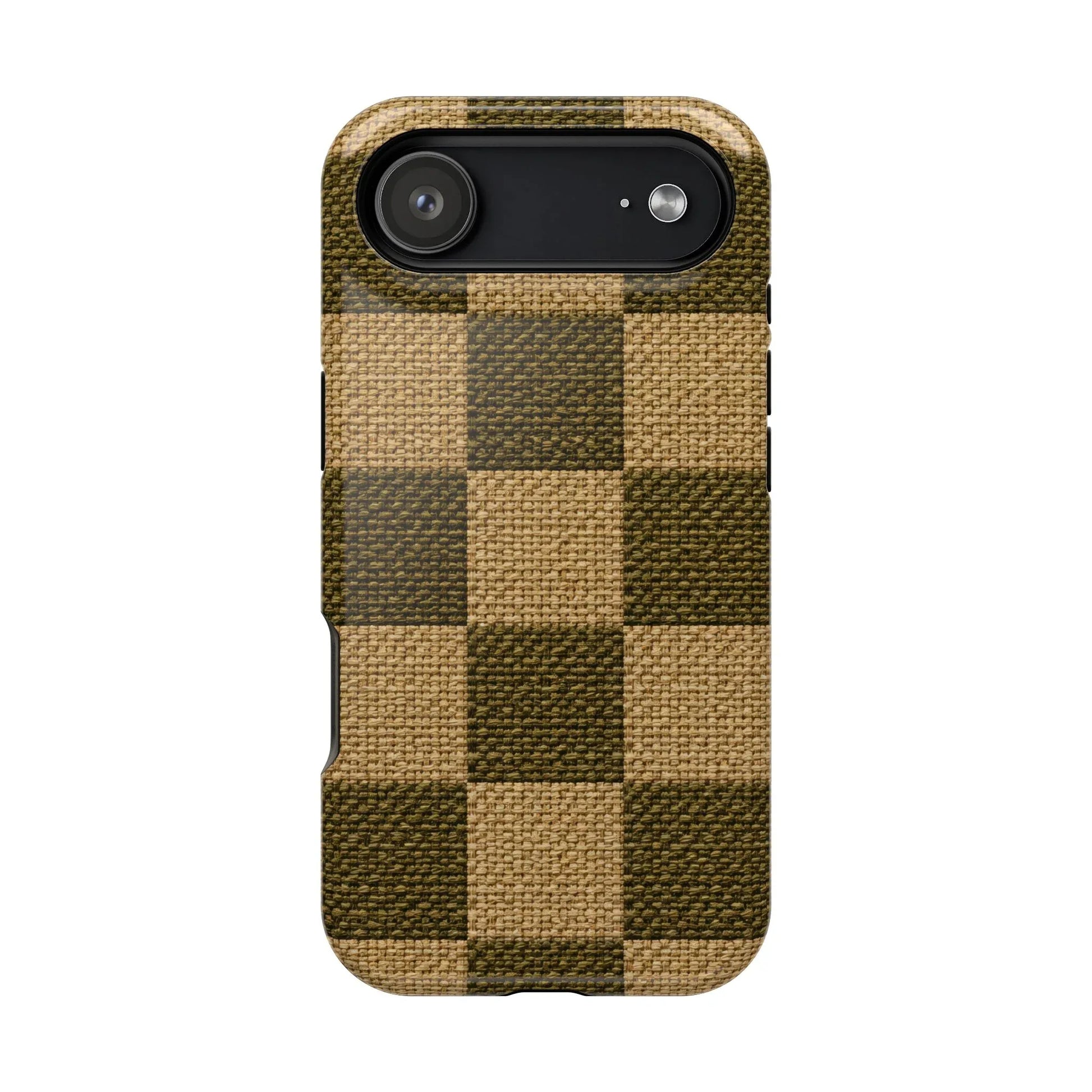 Rustic Woven Phone Case for iPhone 11-17 and Galaxy S21-S22 - KARARMDESIGN