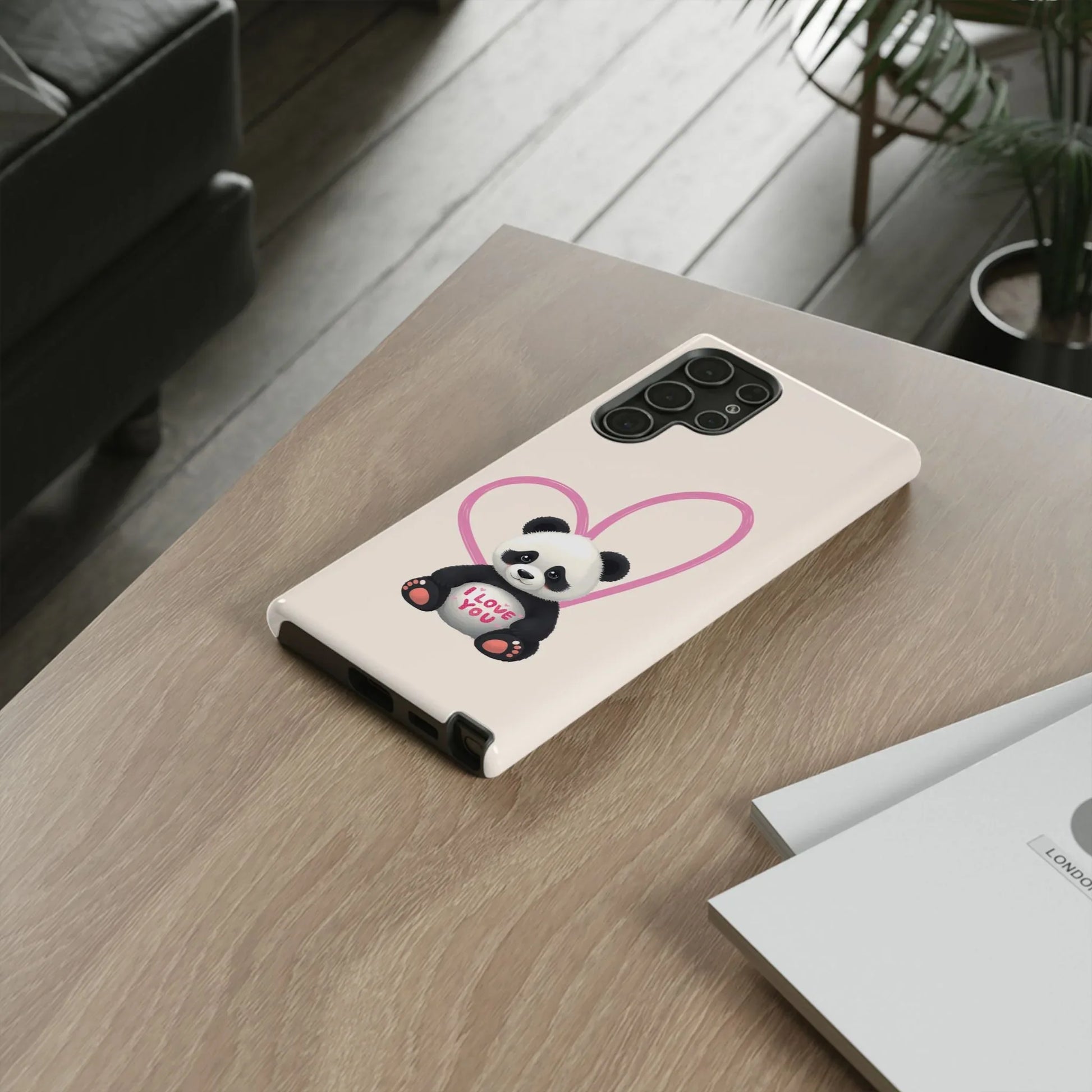 Adorable Panda Phone Case for Galaxy S20-S25 - KARARMDESIGN