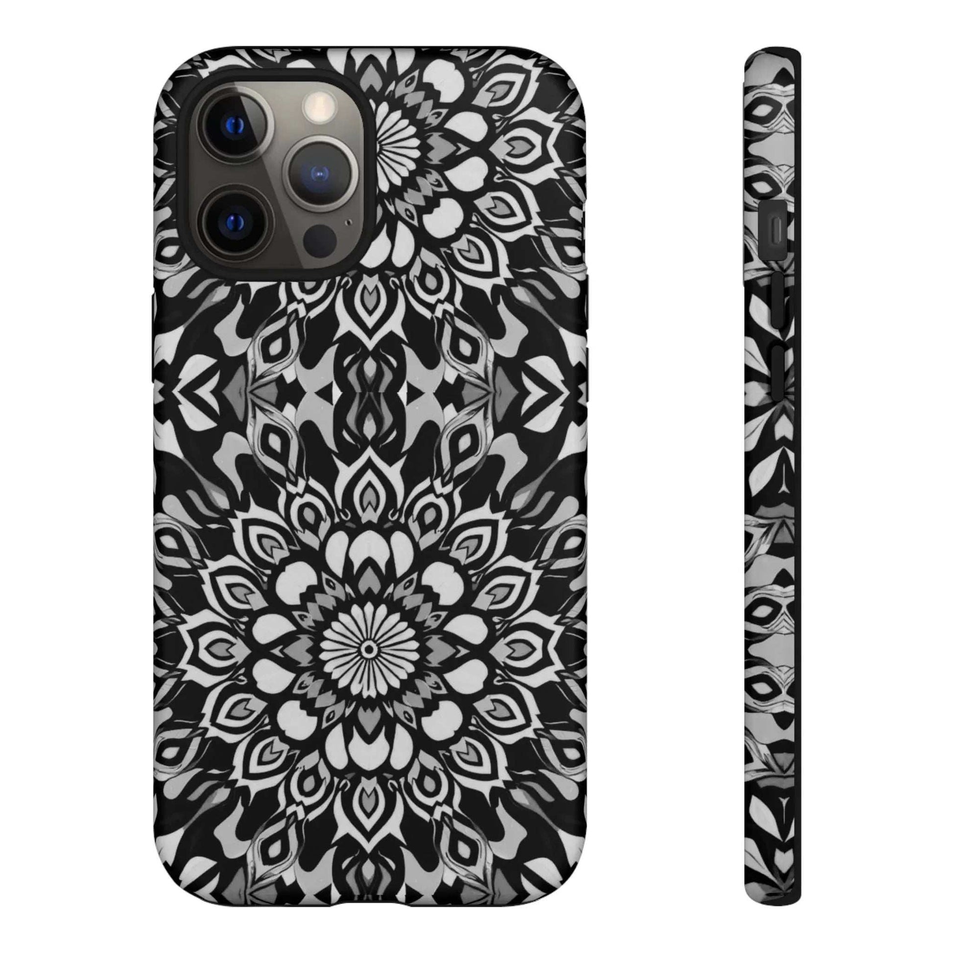 Mandala Phone Case for iPhone and Galaxy - KARARMDESIGN