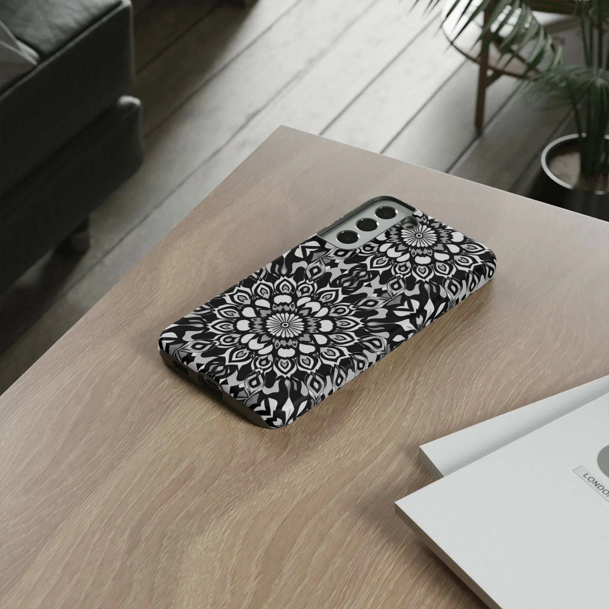 Mandala Phone Case for iPhone and Galaxy - KARARMDESIGN