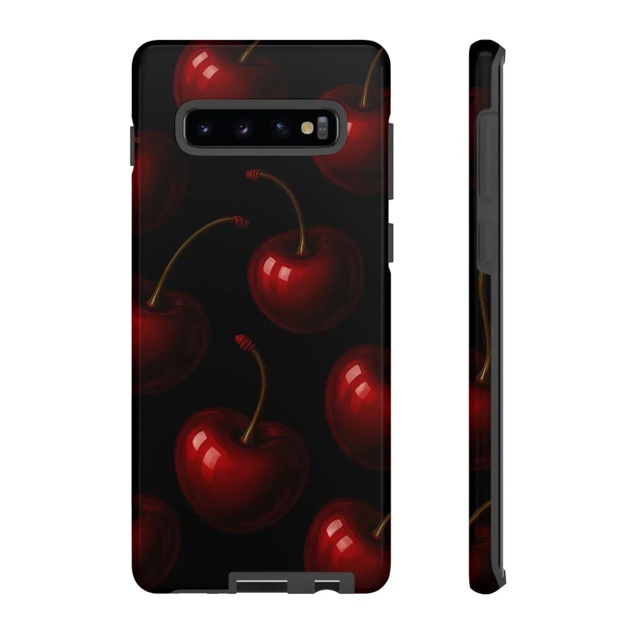 Cherry Phone Case for iPhone X-16 and Galaxy S20-S25 - KARARMDESIGN
