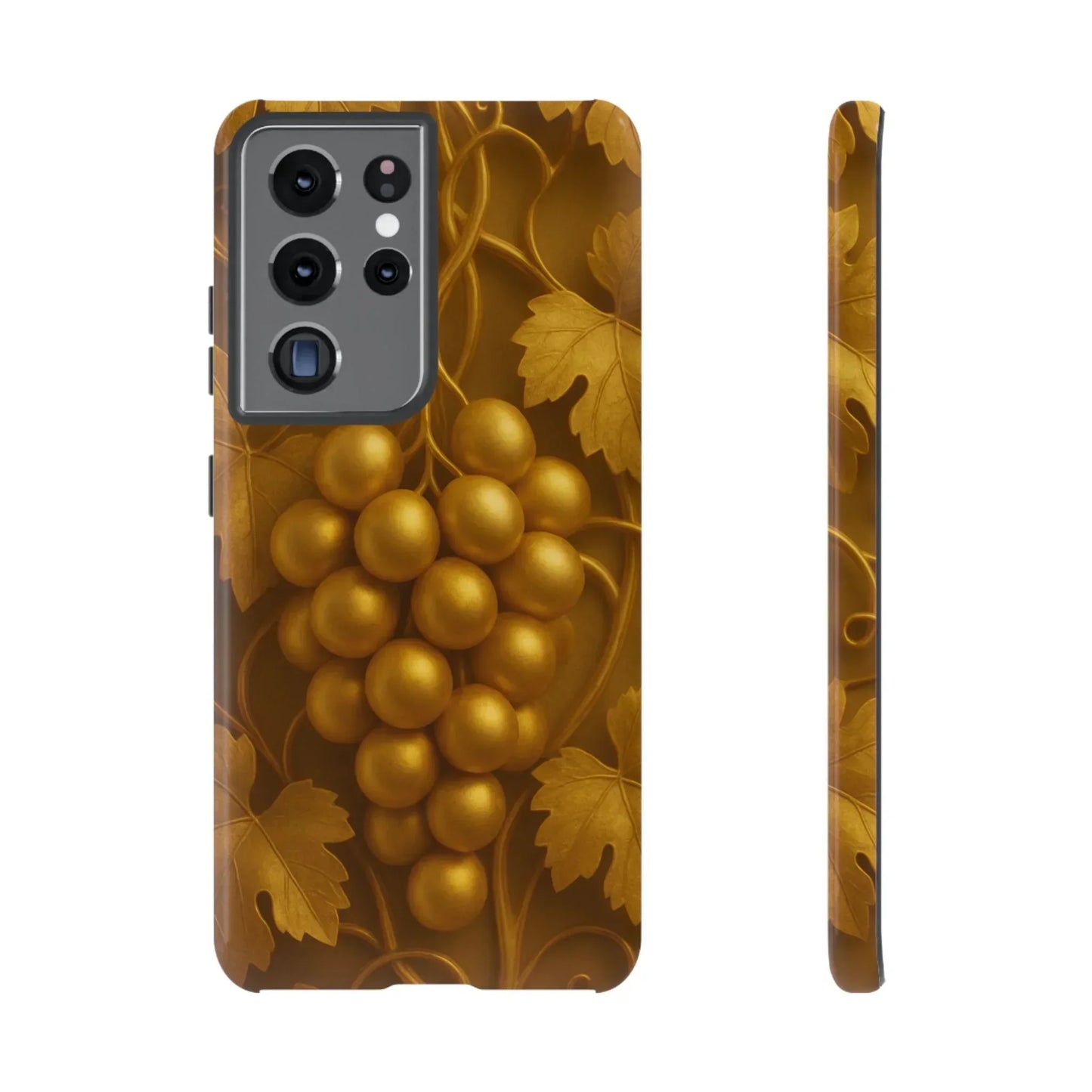 Golden Grapes Phone Case for Samsung Galaxy S10-S25 Models - KarArmDesign