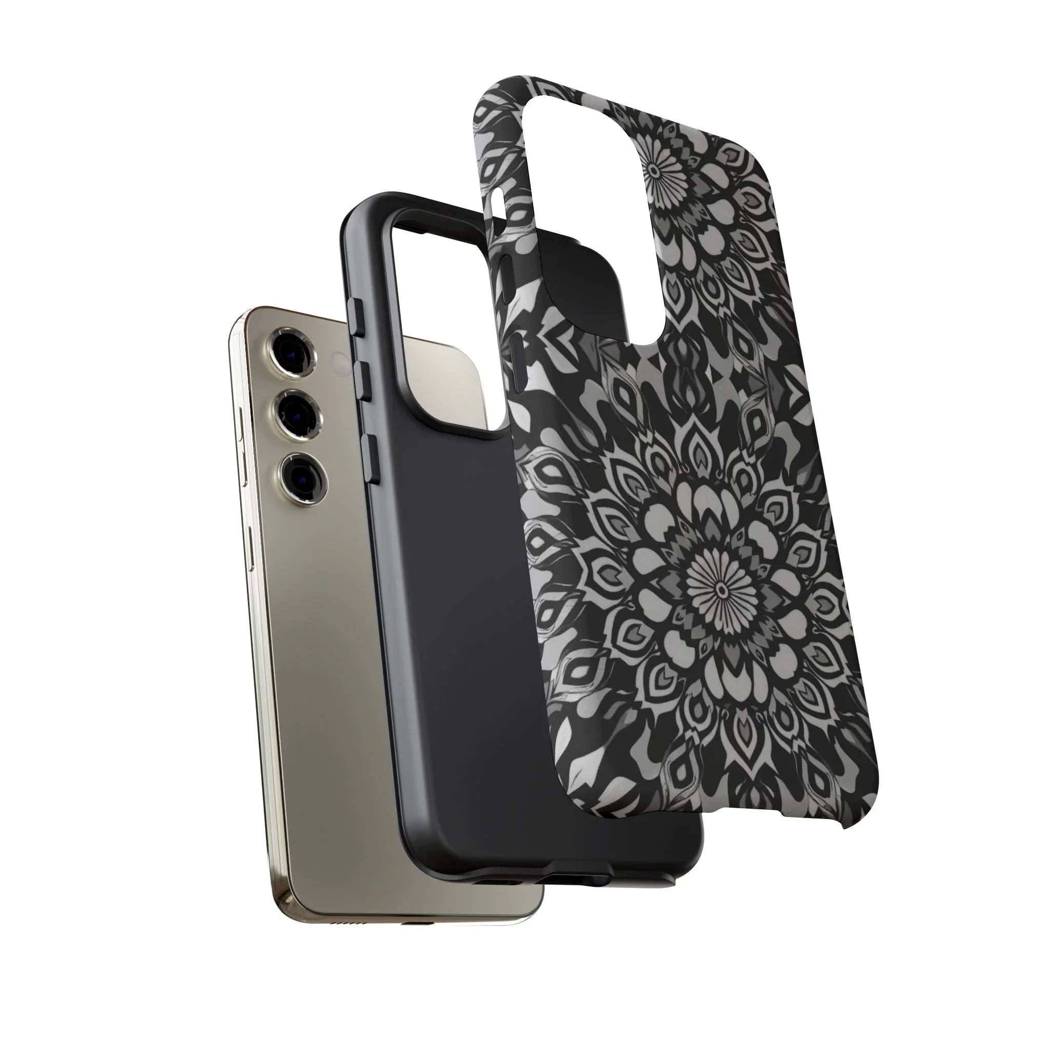 Mandala Phone Case for iPhone and Galaxy - KARARMDESIGN