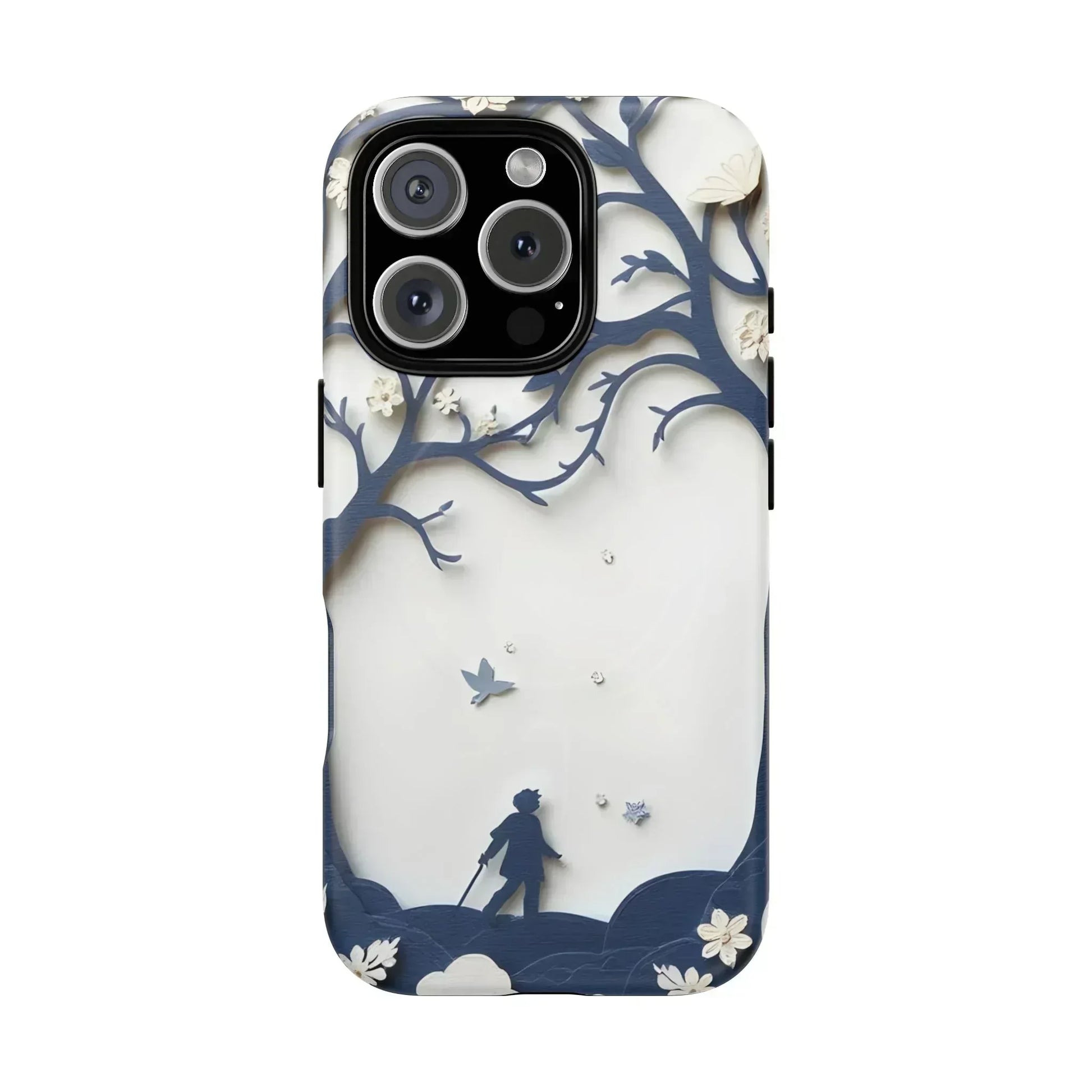 Nature Silhouette Phone Case for iPhone 14-16 - KARARMDESIGN