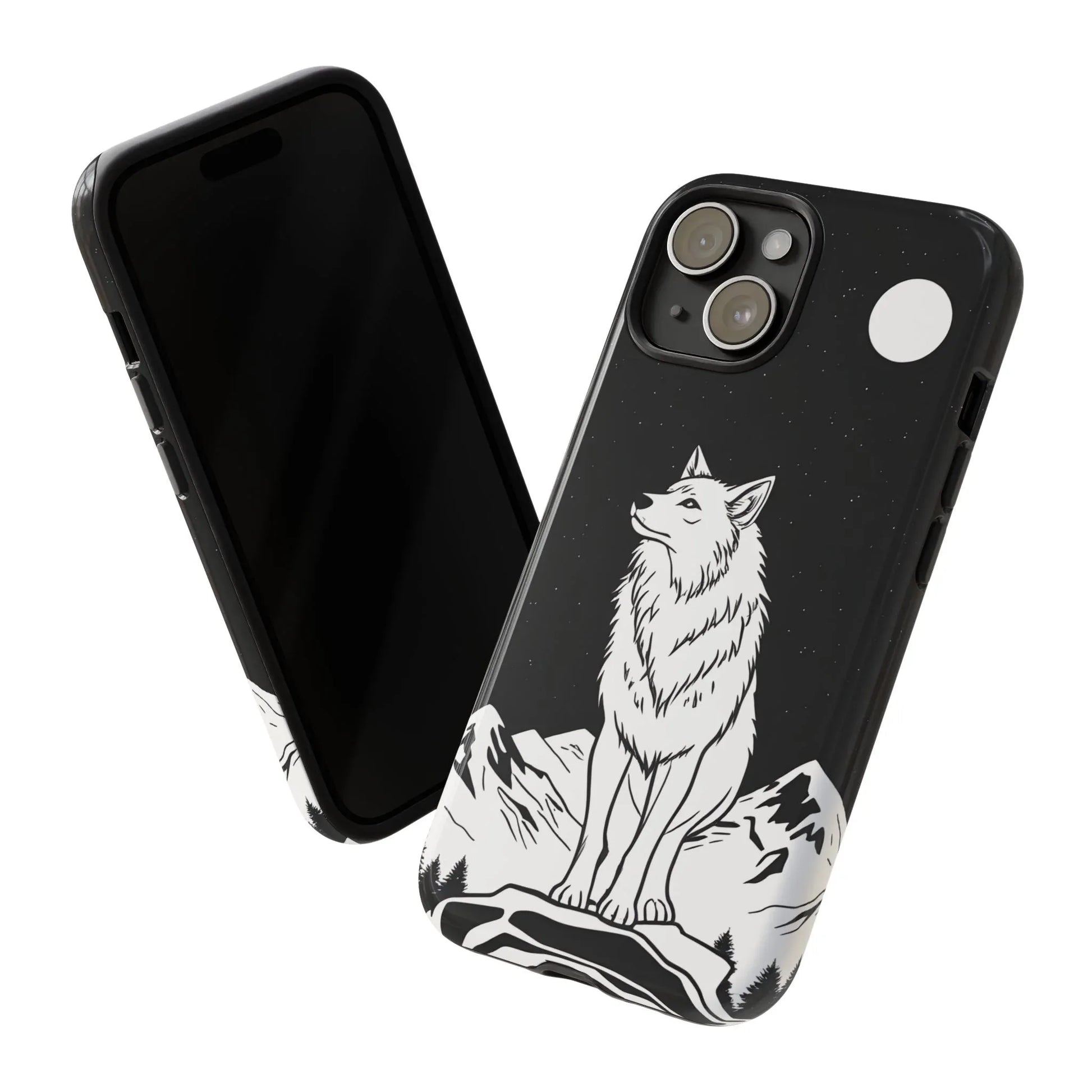 Majestic Wolf Phone Case for iPhone and Galaxy - KARARMDESIGN
