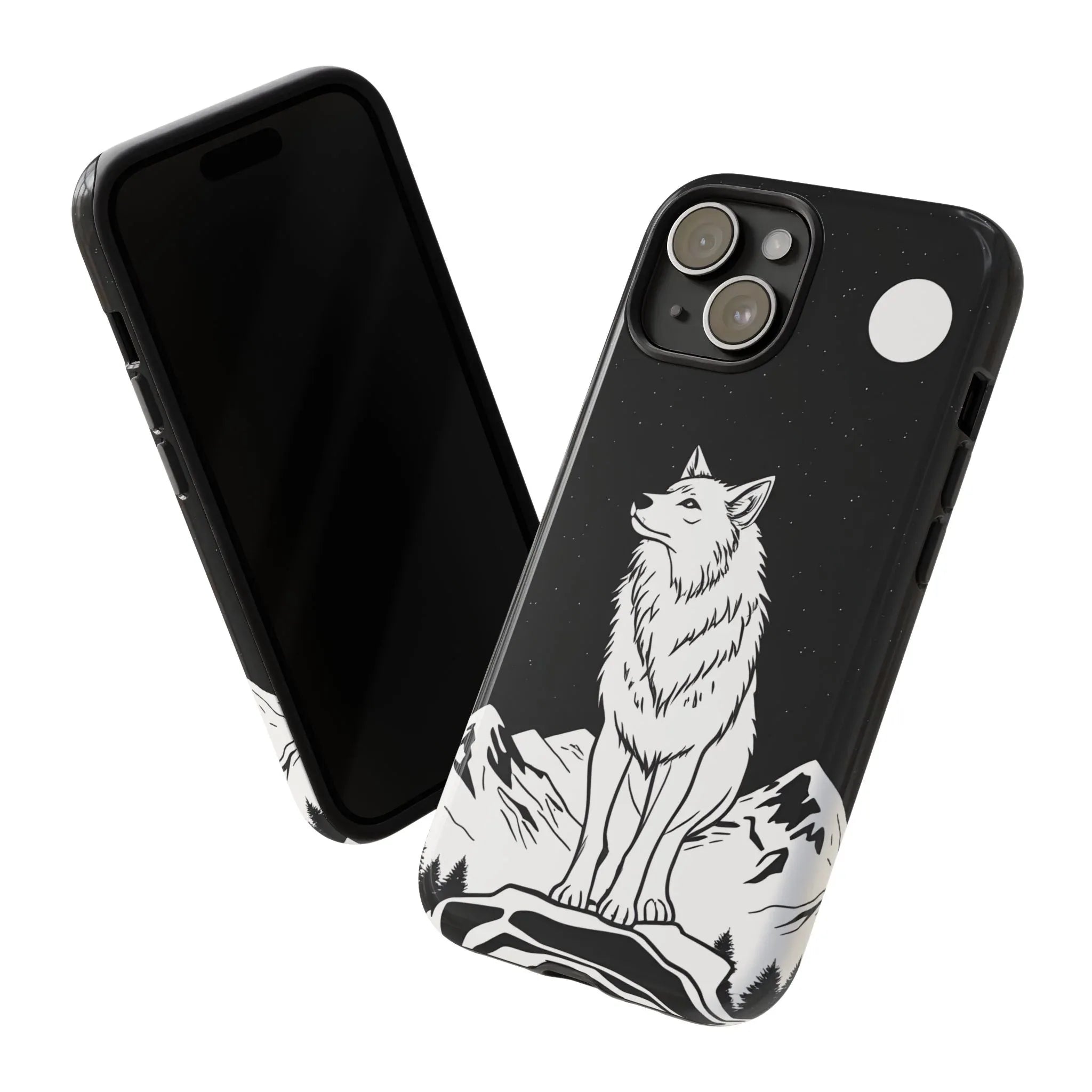 Majestic Wolf Phone Case for iPhone and Galaxy - KARARMDESIGN