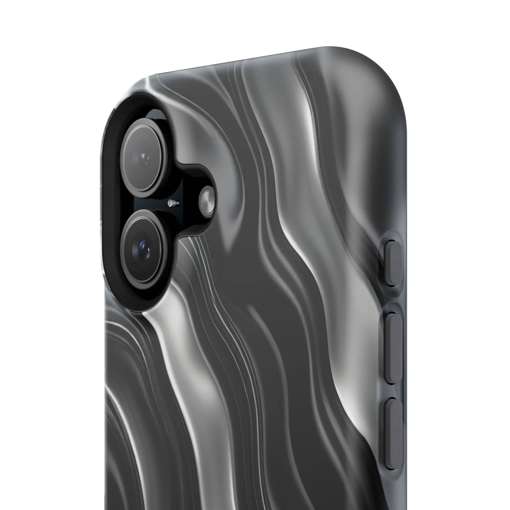 Wavy Illusion Marble Phone Case for iPhone 13-17 - KARARMDESIGN