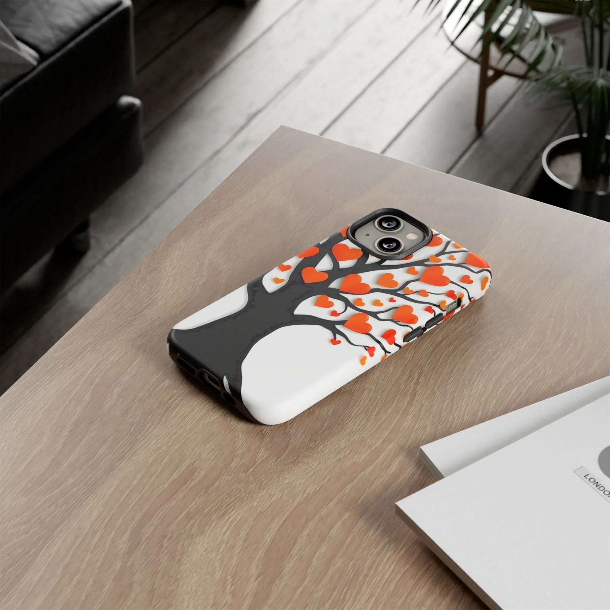 Heart Design Phone Case for iPhone 11–17 and Galaxy S20–S25 - KARARMDESIGN