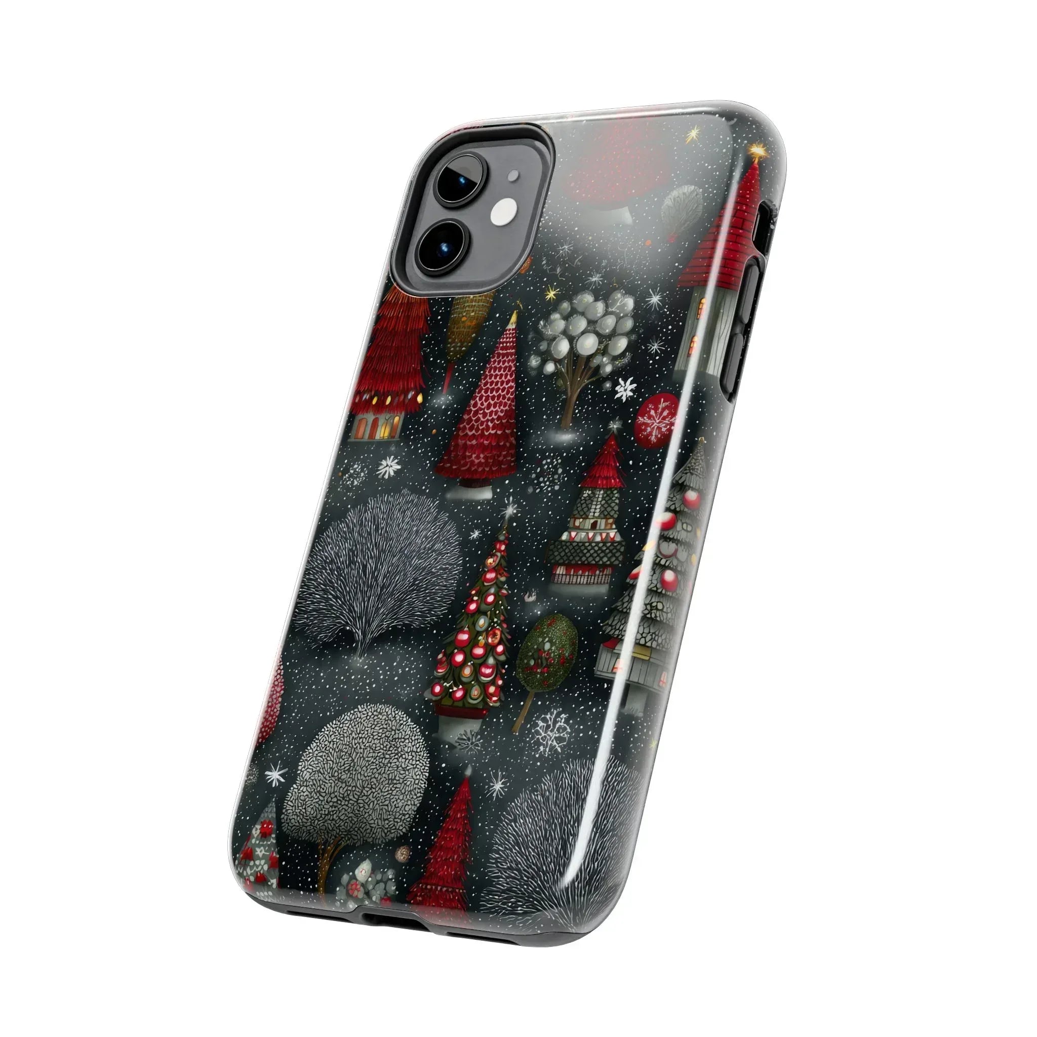 Frosted Fir Magic Phone Case for iPhone 11-17 - KARARMDESIGN