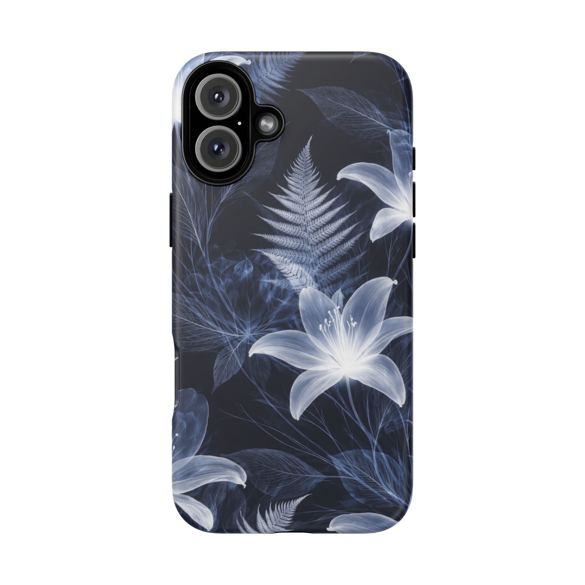 Moonlight Garden Phone Case for iPhone 11-17 and Galaxy S20-S26