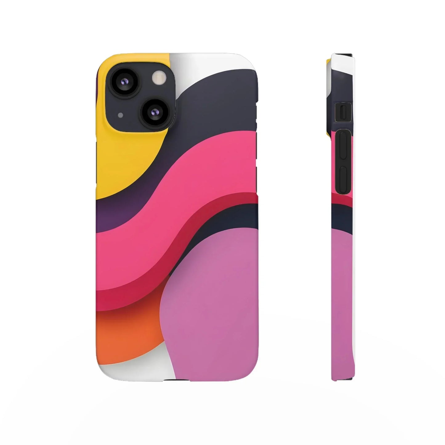 Abstract Phone Case for iPhone 7-16 and Samsung Galaxy S10-S25 Models - KarArmDesign