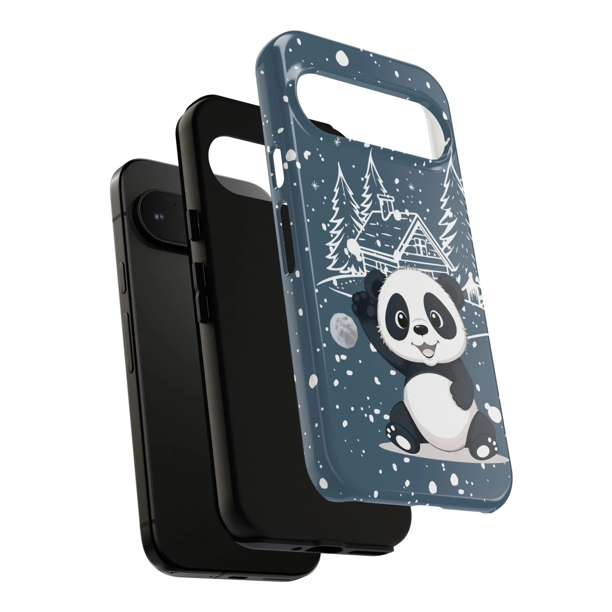 Cute Panda Phone Case for Samsung Galaxy and Google Pixel - KARARMDESIGN