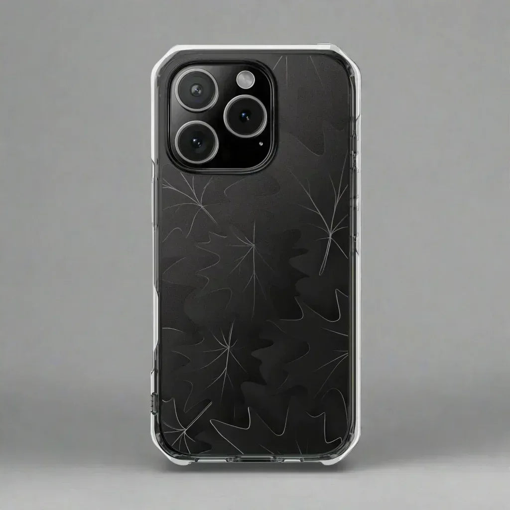 Botanical Noir Phone Case for iPhone 14-16 - KARARMDESIGN
