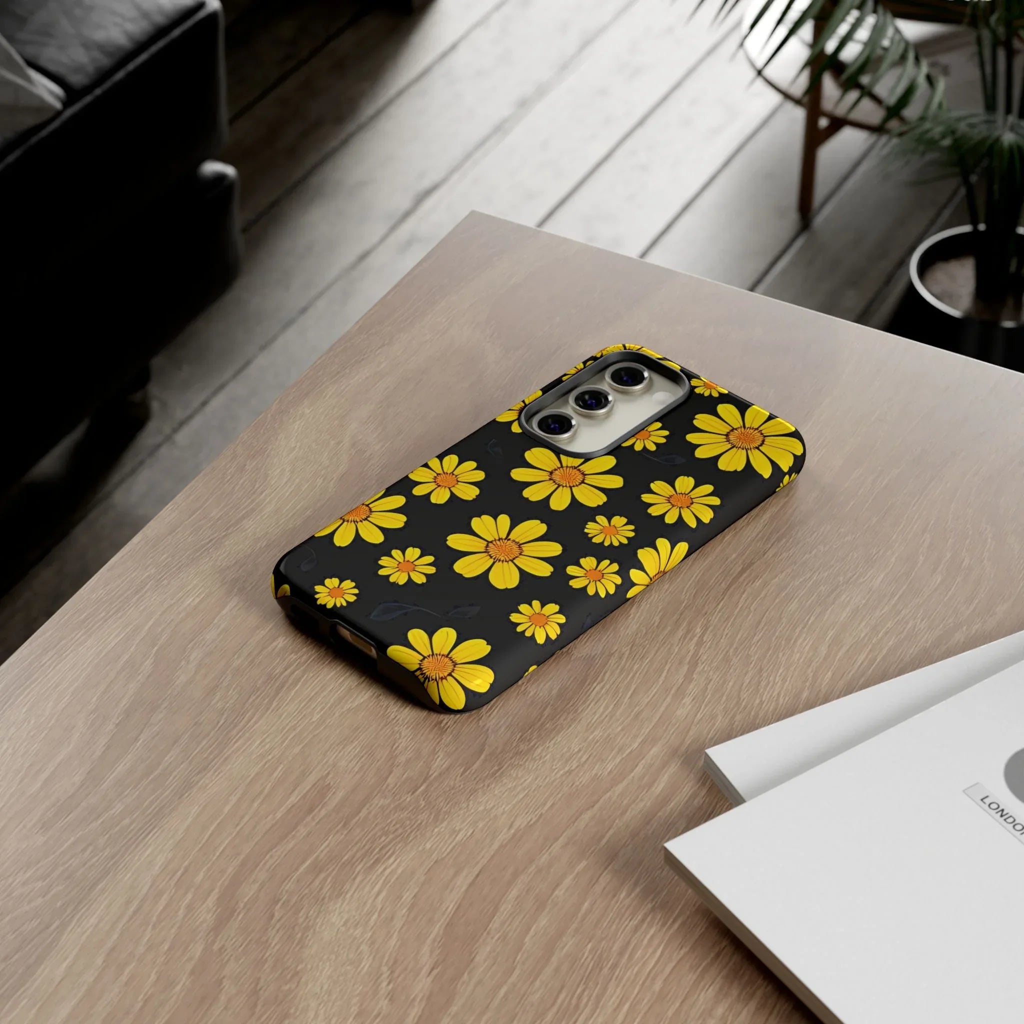 Elegant Floral Phone Case for Samsung Galaxy S20-S25 - KARARMDESIGN