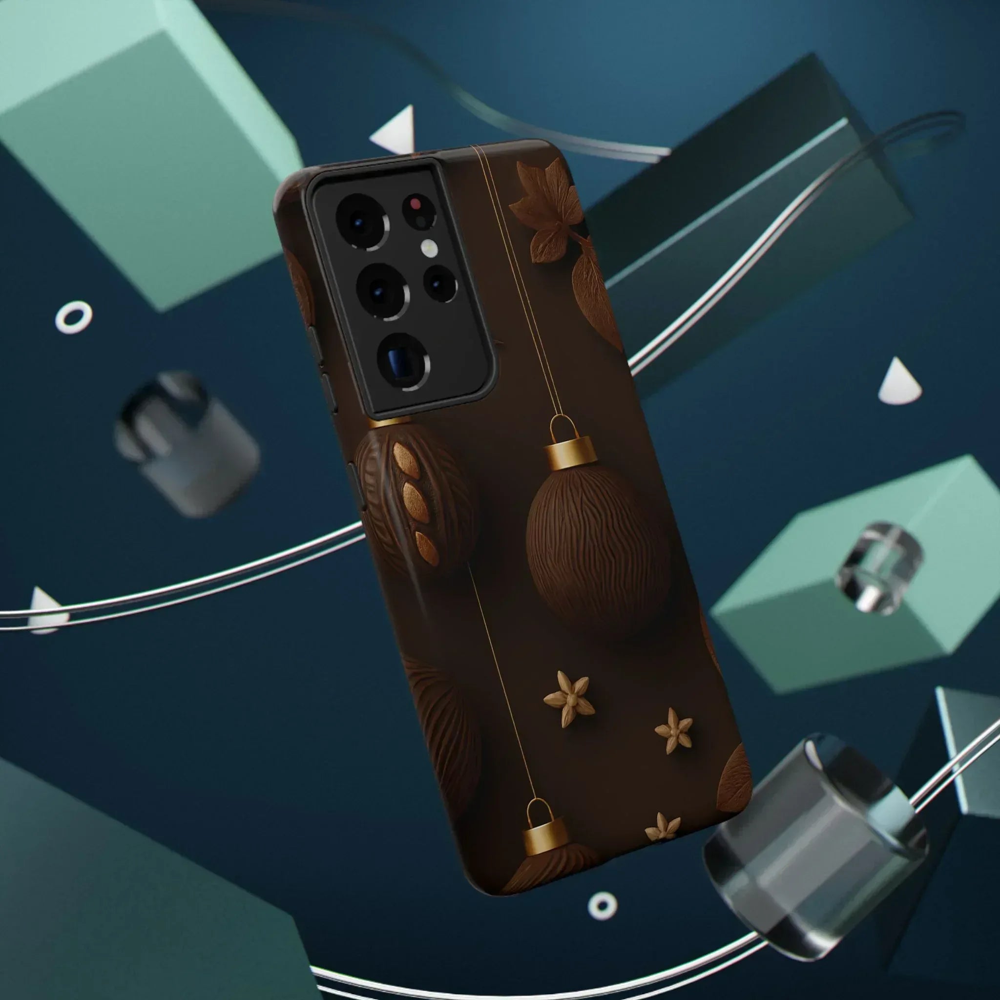 Chocolate Ornaments Phone Case for iPhone 11-17 and Galaxy S21-S22 - KARARMDESIGN