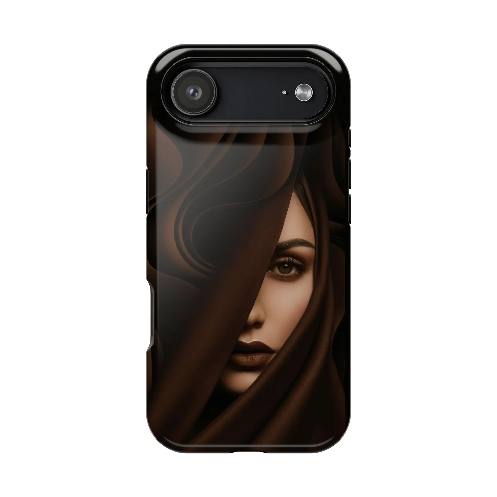 Mystery Woman Phone Case for iPhone 17, Air, Pro, Pro Max - KARARMDESIGN