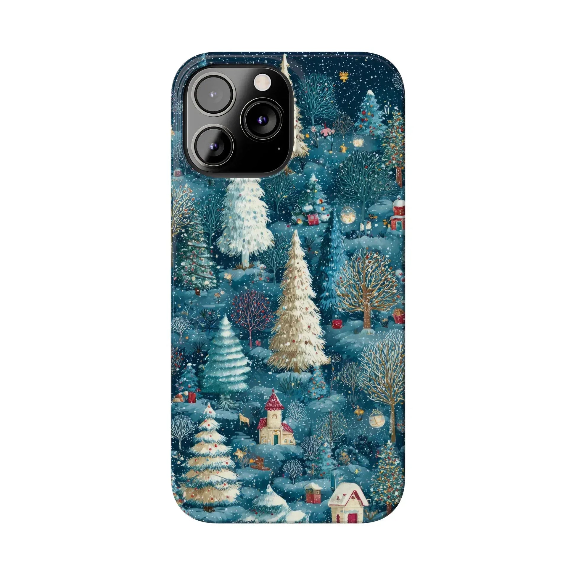 Frosty Forest Phone Case for iPhone 11-17 - KARARMDESIGN