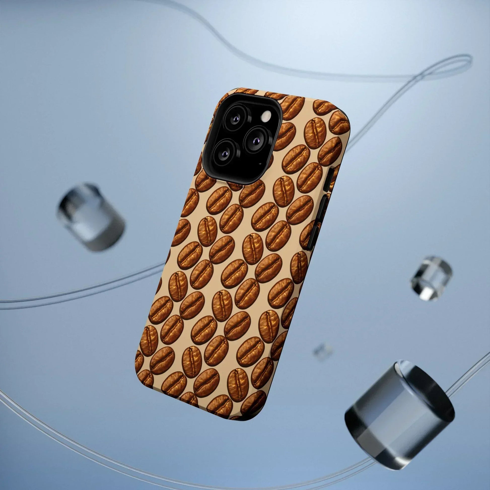 Coffee Pattern Phone Case for iPhone and Samsung Galaxy - KarArmDesign