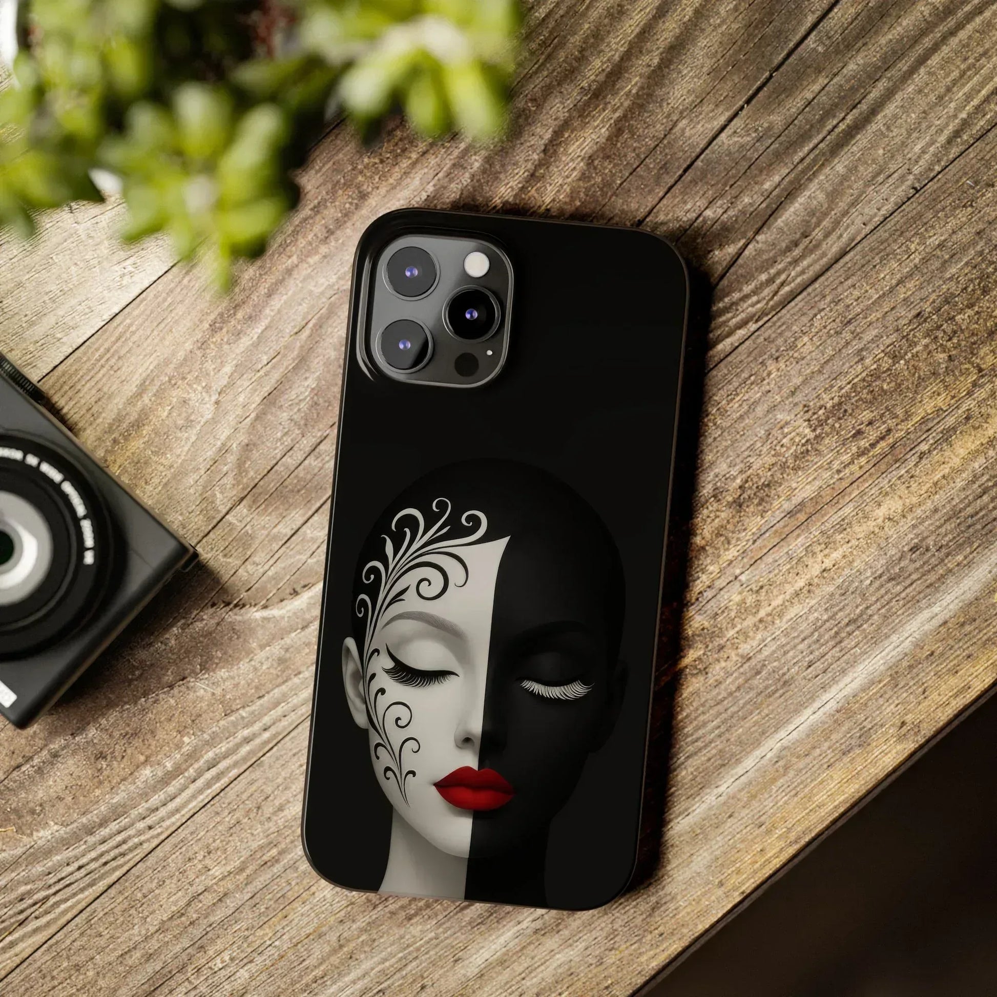 Artistic Head Design Phone Case for iPhone 11-17 - KARARMDESIGN