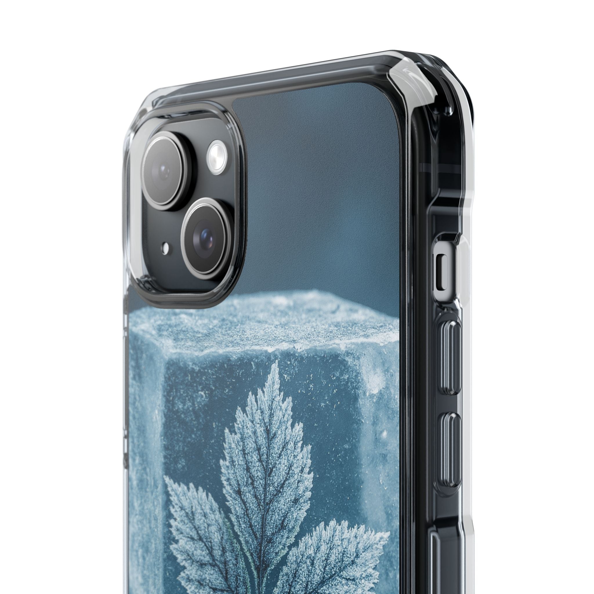 Frozen Leaf Phone Case for iPhone 14-17