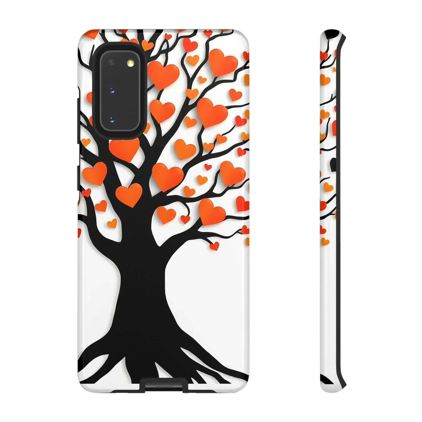 Heart Design Phone Case for iPhone 8–16 and Galaxy S10–S25 Models - KarArmDesign