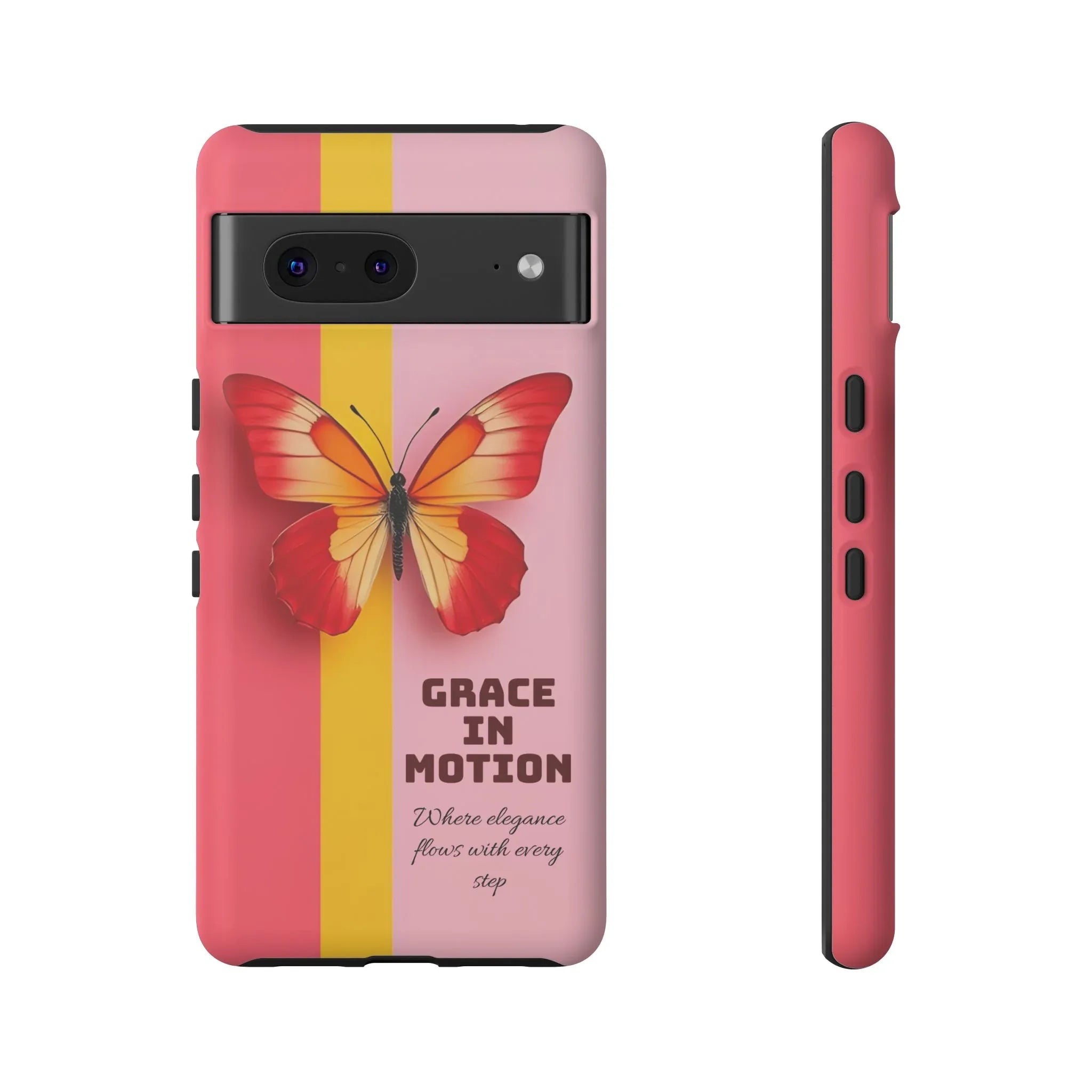 Grace in Motion – Elegant Phone Case for iPhone, Galaxy & Pixel - KARARMDESIGN