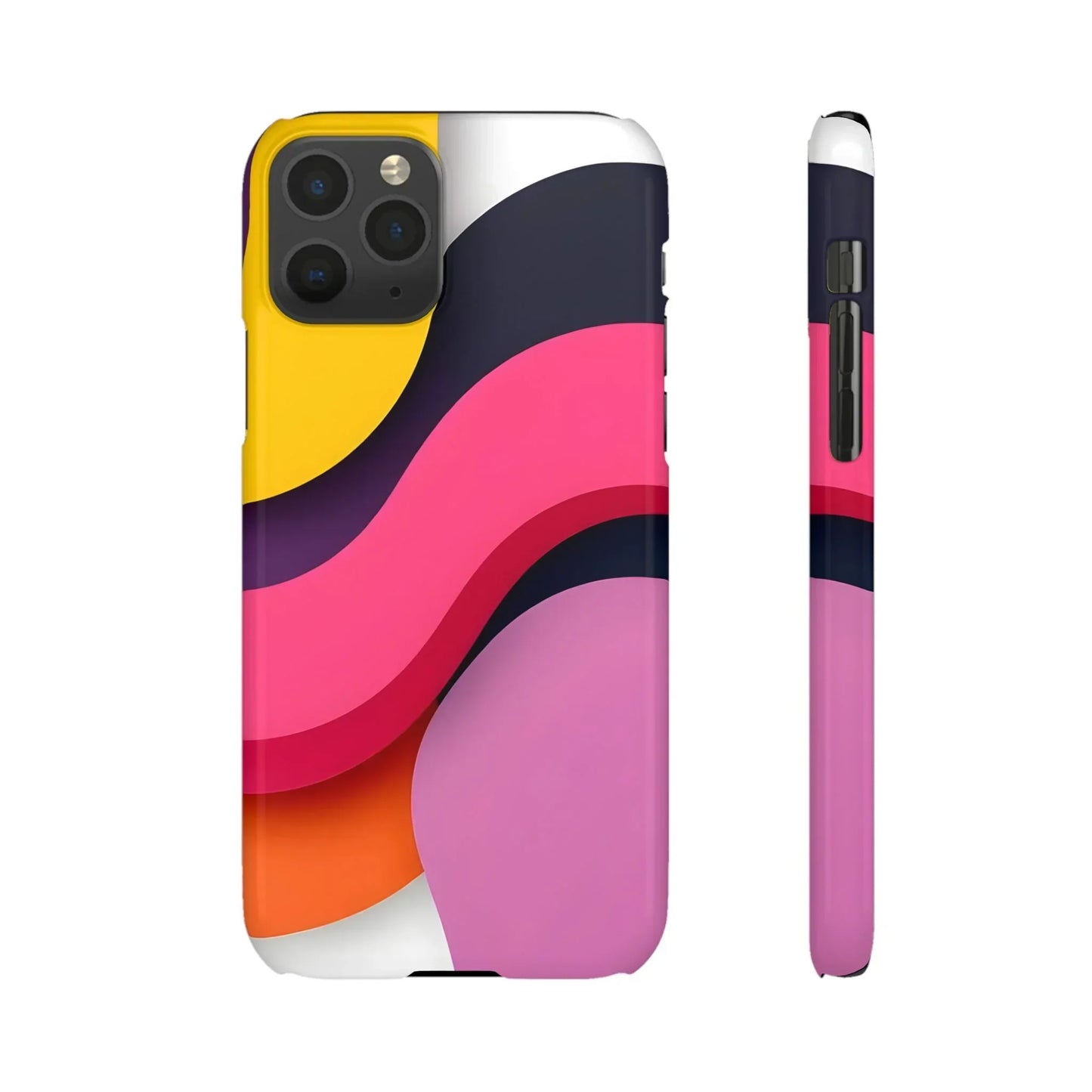 Abstract Phone Case for iPhone 7-16 and Samsung Galaxy S10-S25 Models - KarArmDesign