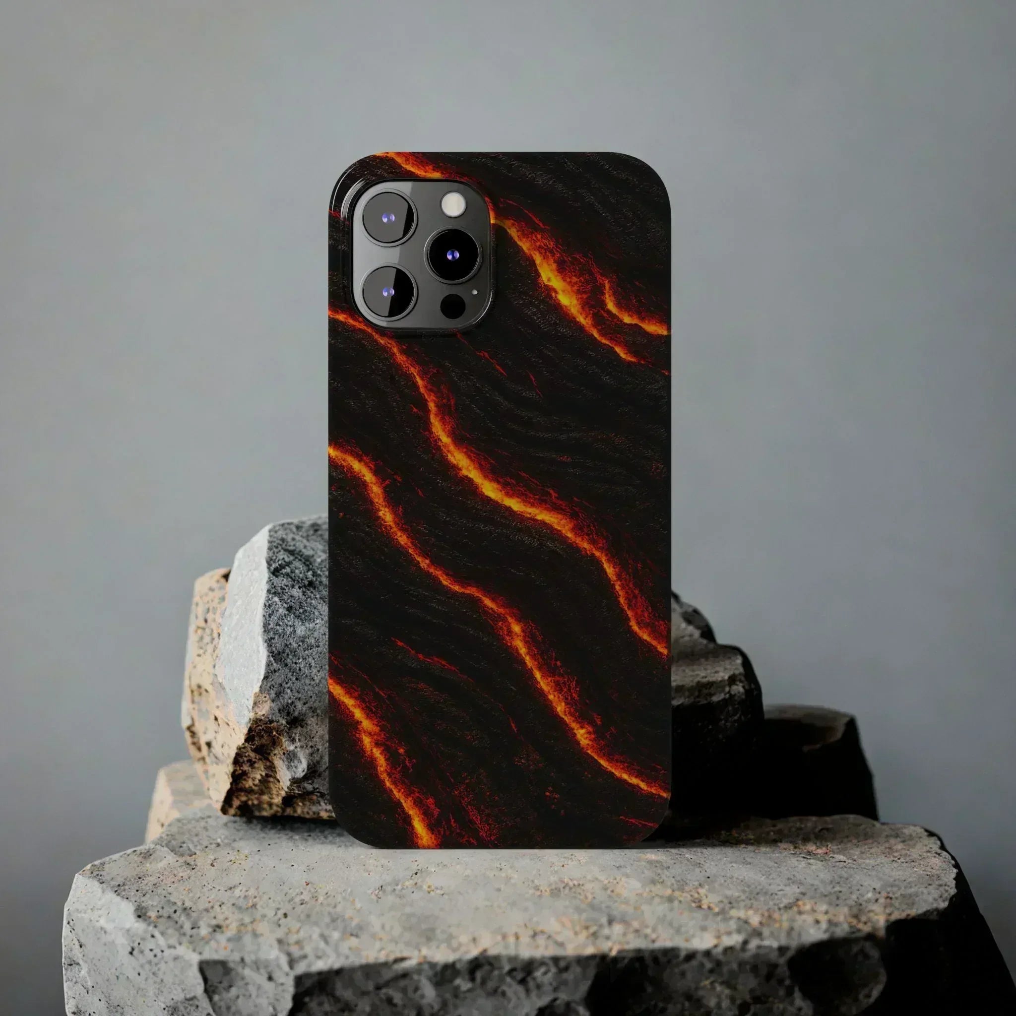 Lava Pulse Phone Case for iPhone 11-17 - KARARMDESIGN