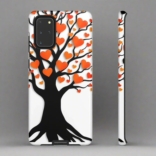 Heart Design Phone Case for iPhone 8–16 and Galaxy S10–S25 Models - KarArmDesign