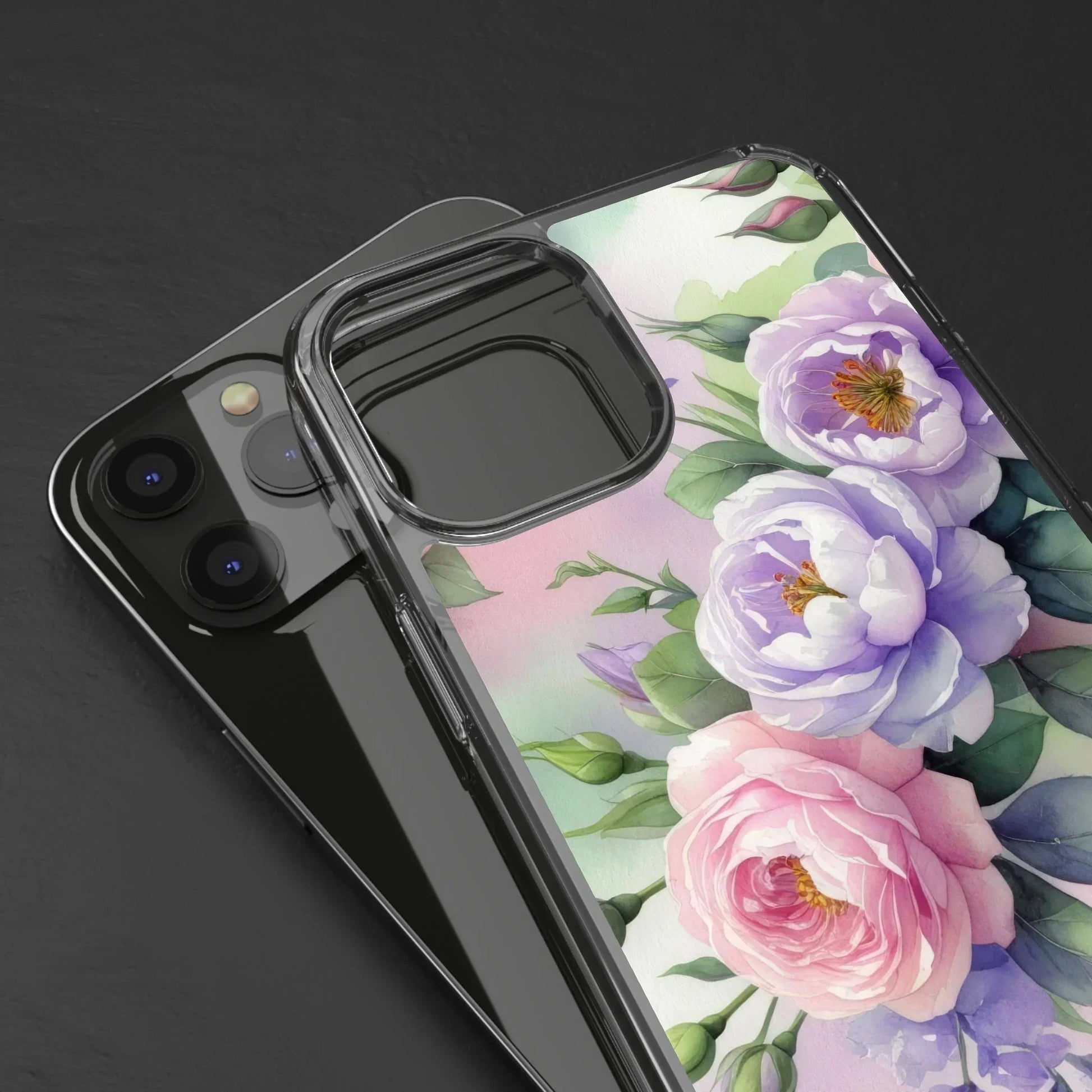 Clear Phone Case for iPhone 12-16 and Samsung Galaxy S21 Models - KarArmDesign