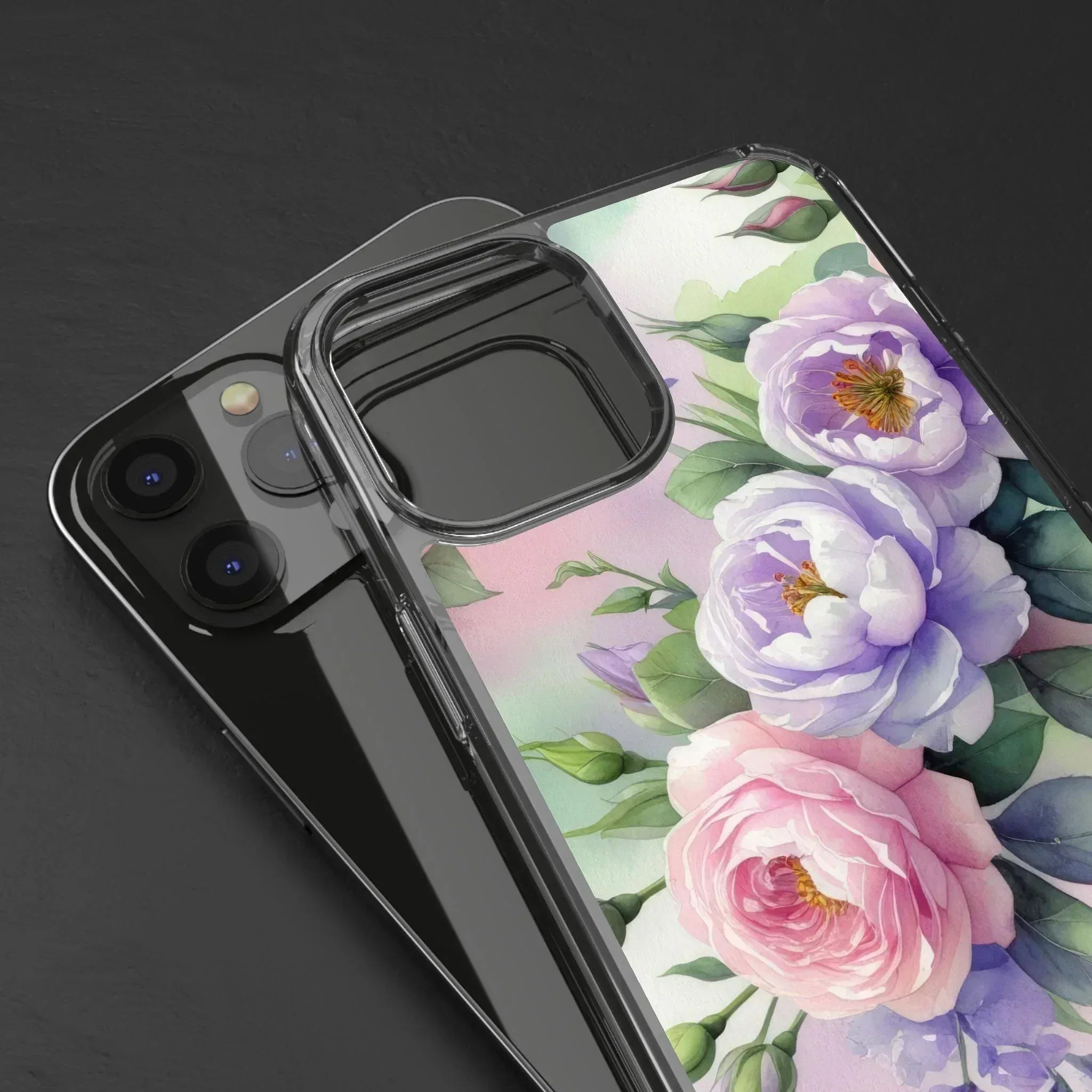 Clear Phone Case for iPhone 12-16 and Samsung Galaxy S21 - KARARMDESIGN