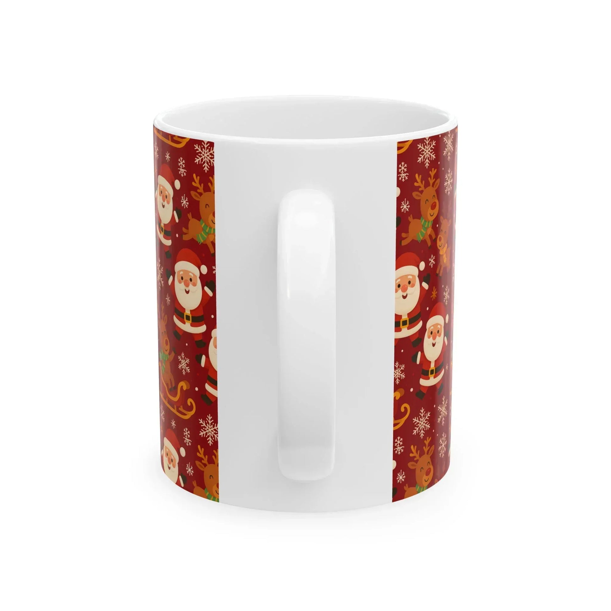 Santa Sleigh Ride Mug - Ceramic Mug, (11oz, 15oz) - KARARMDESIGN