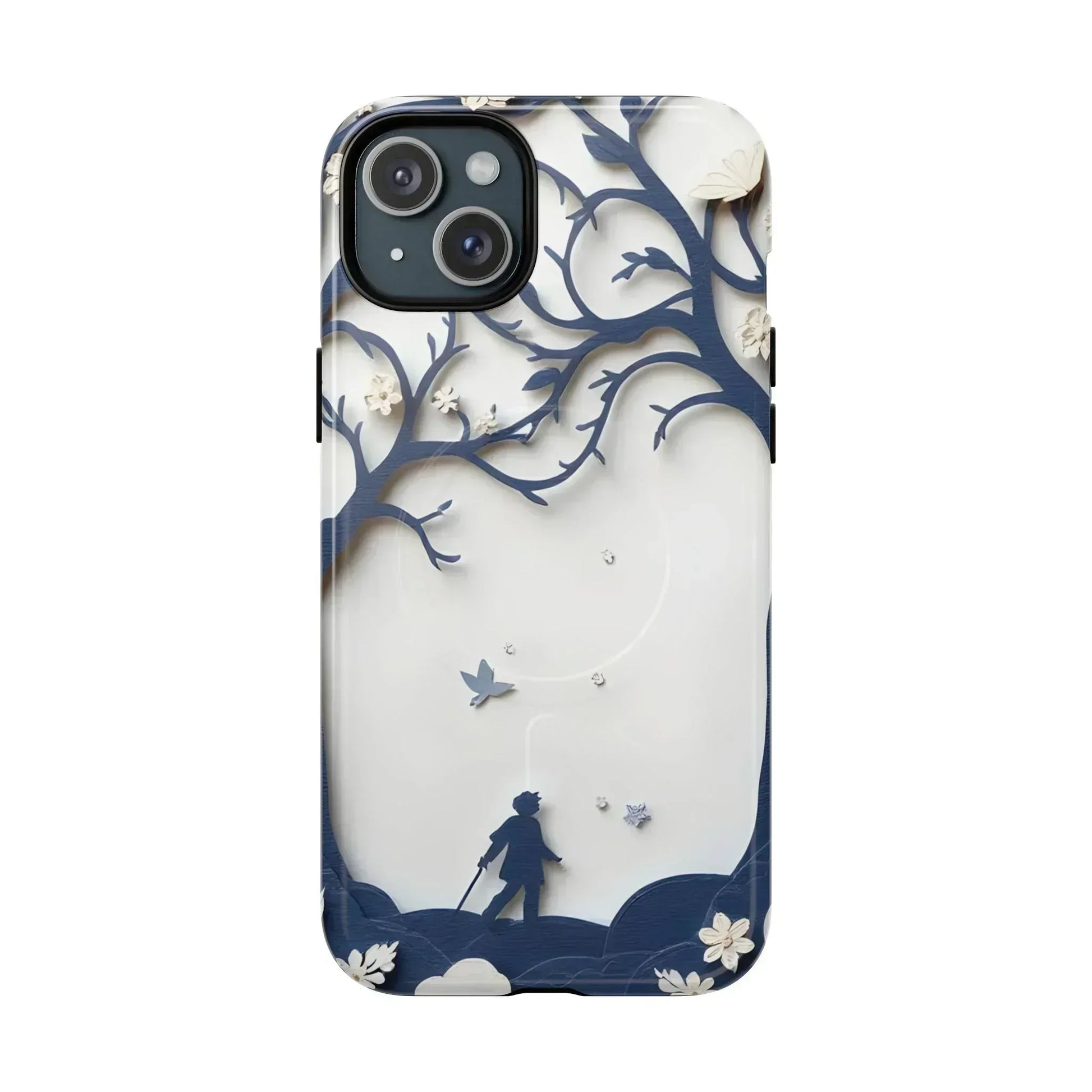 Nature Silhouette Phone Case for iPhone 14-16 - KARARMDESIGN